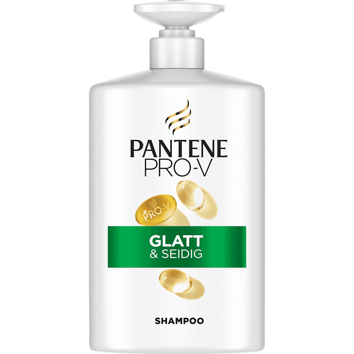 PANTENE PRO-V Shampooing Glatt & Seidig XXL, 1.000 ml — produit allemand authentique au Maroc