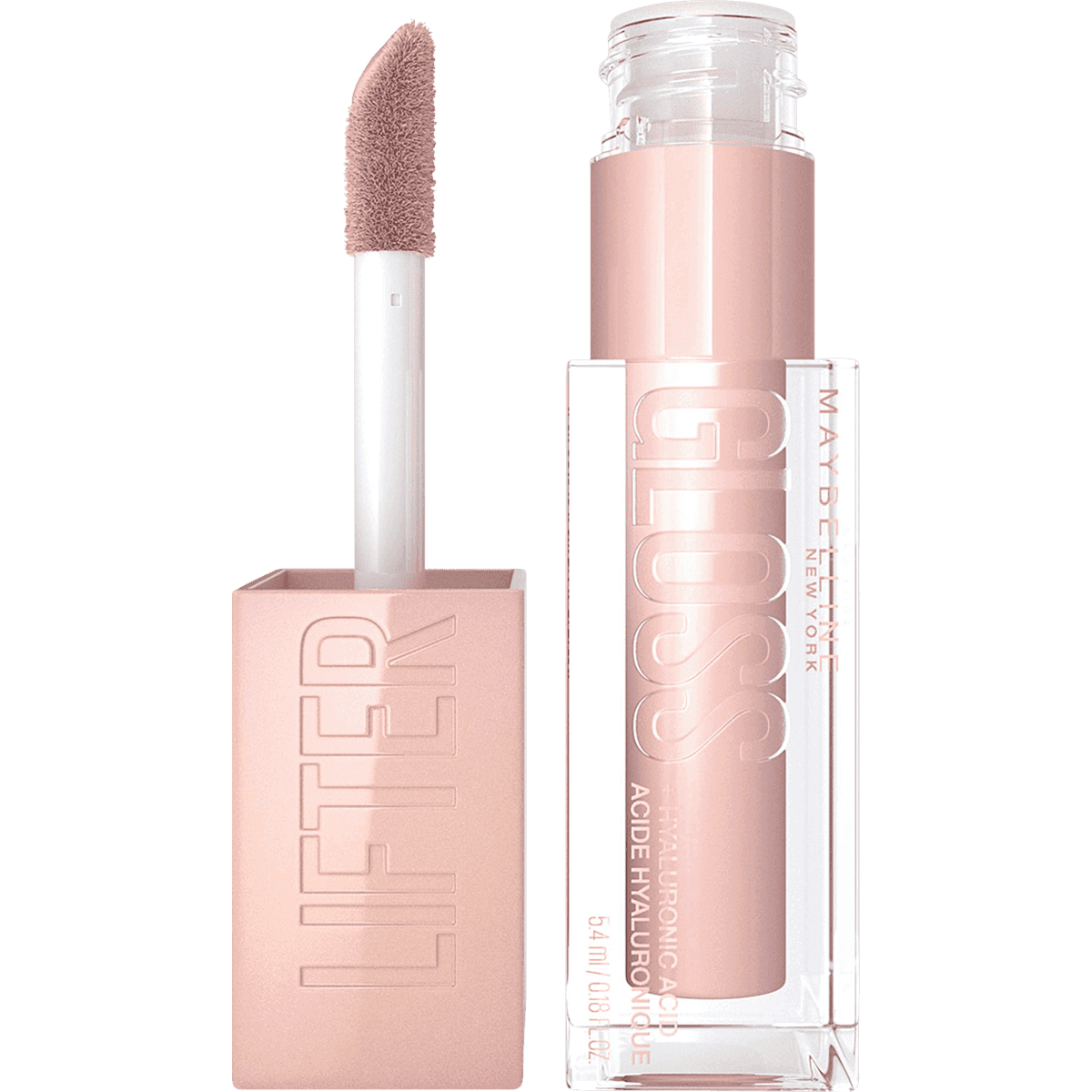 MAYBELLINE NEW YORK Gloss Lifter Gloss 002 Ice, 5,4 ml (MAYBELLINE NEW YORK Lipgloss Lifter Gloss 002 Ice, 5,4 ml) — authentic German product in Morocco