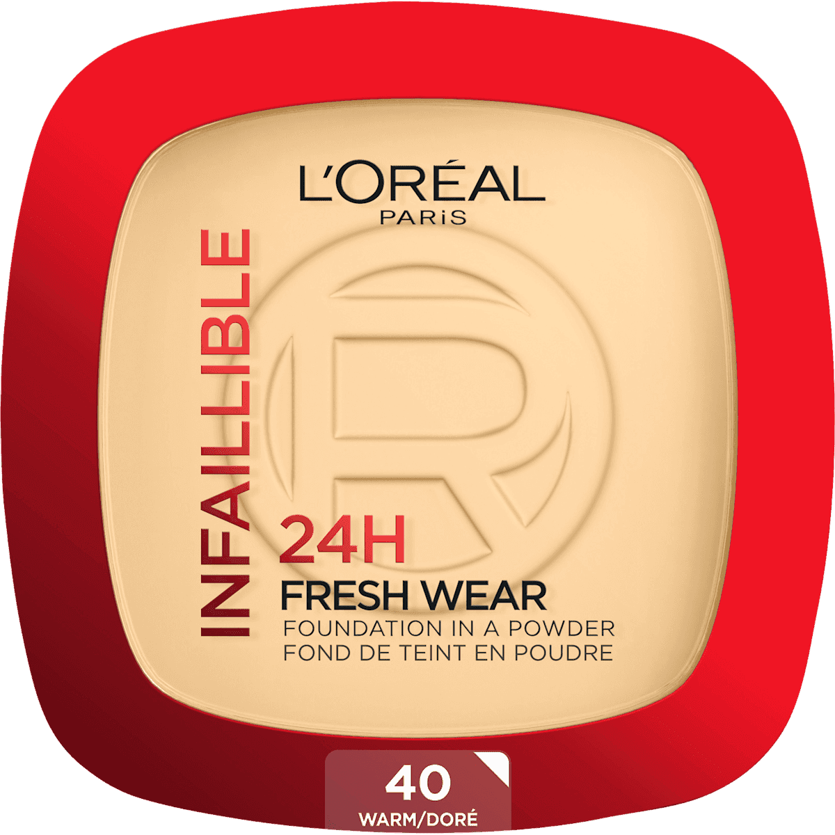 L'ORÉAL PARiS Foundation Poudre Infaillible 24H Fresh Wear 40 Cashmere, 9 g (L'ORÉAL PARiS Foundation Puder Infaillible 24H Fresh Wear 40 Cashmere, 9 g) — منتج ألماني أصلي في المغرب