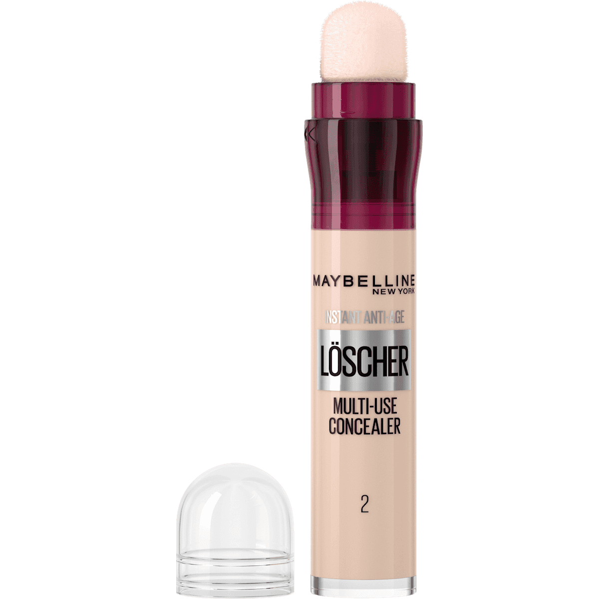MAYBELLINE NEW YORK Concealer Instant Anti-Age Effekt Löscher 02 Nude, 6,8 ml — منتج ألماني أصلي في المغرب