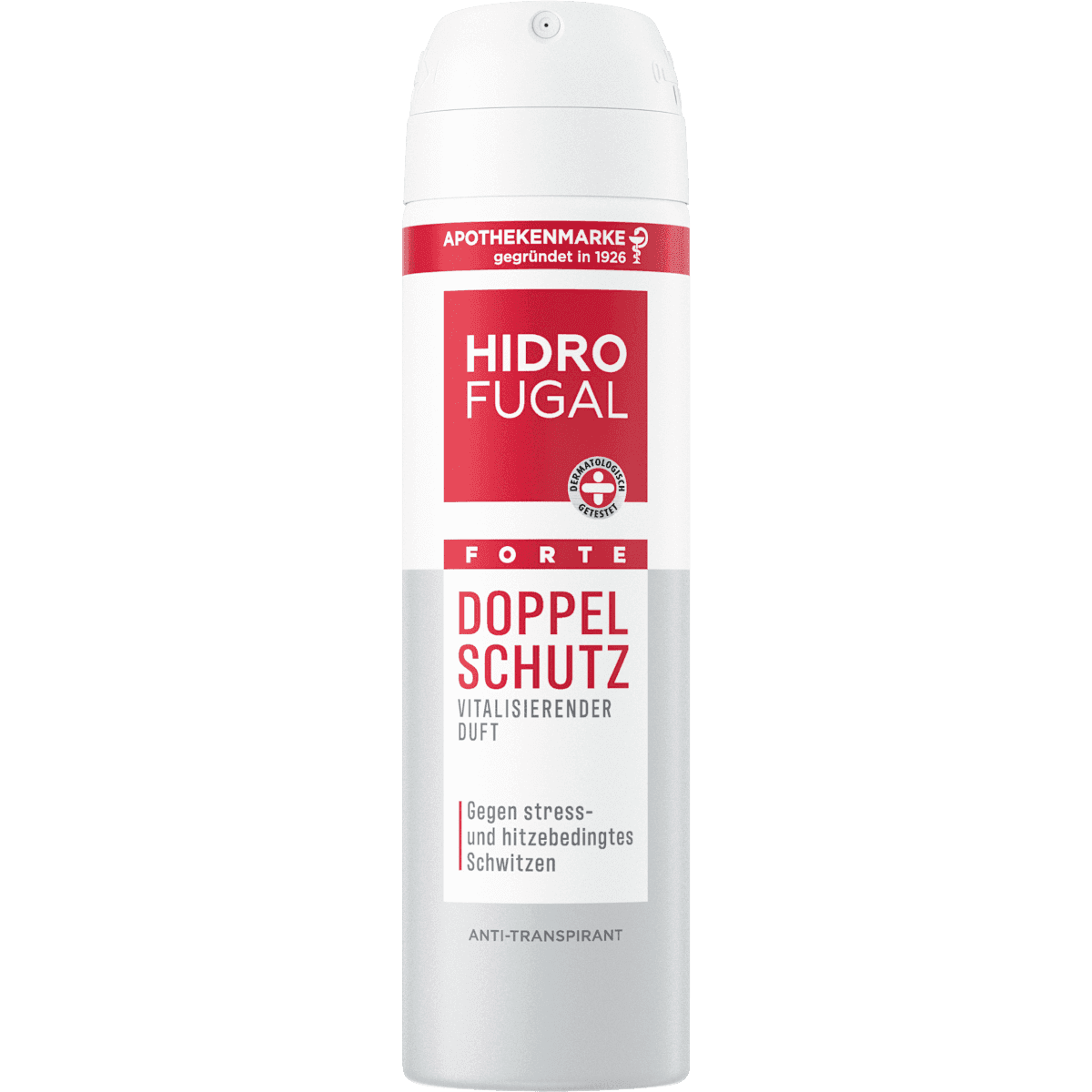 Hidrofugal anti-transpirant Déodorant spray Forte double protection, 150 ml — produit allemand authentique au Maroc