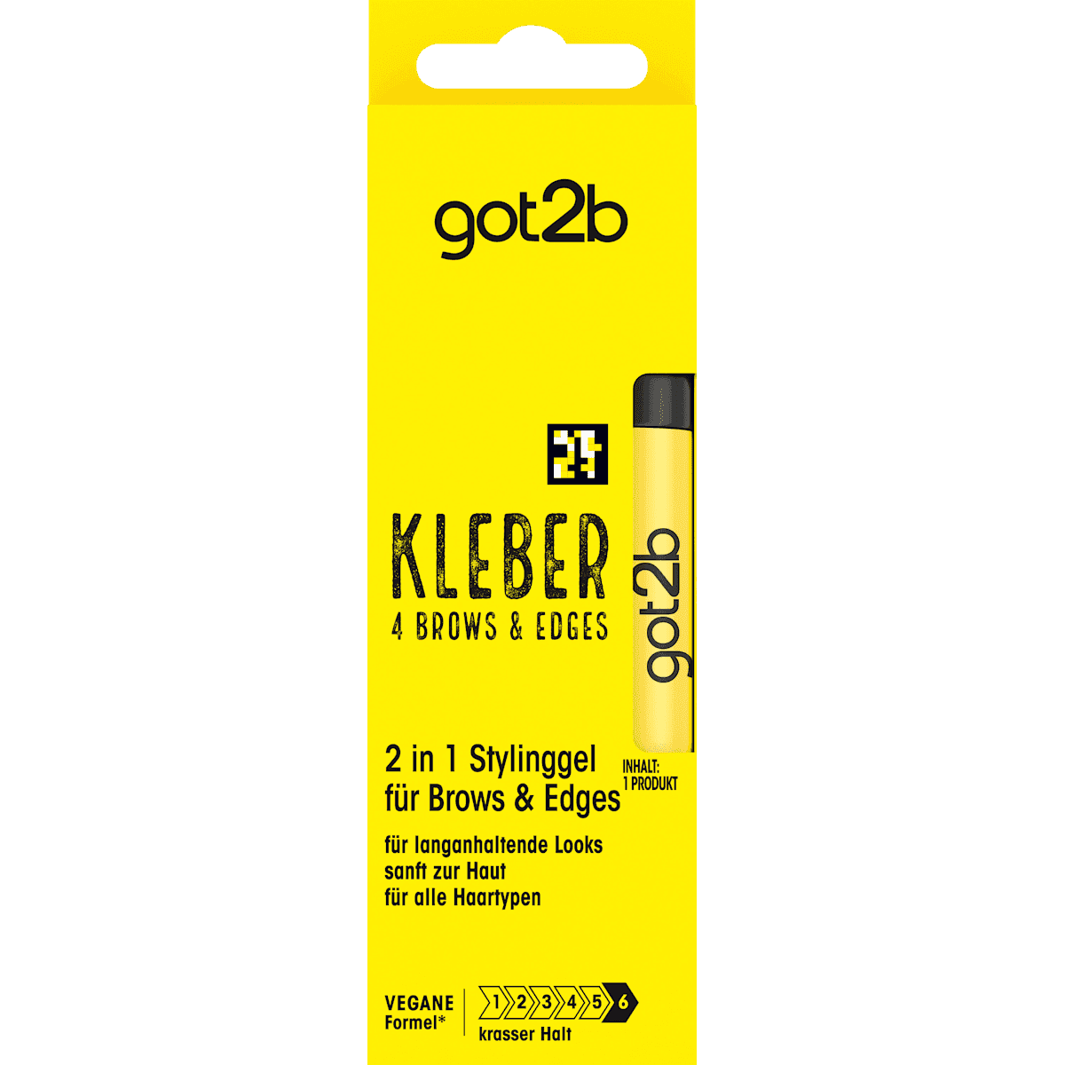 got2b Stylinggel Kleber 4 Brows & Edges 2in1, 16 ml — produit allemand authentique au Maroc