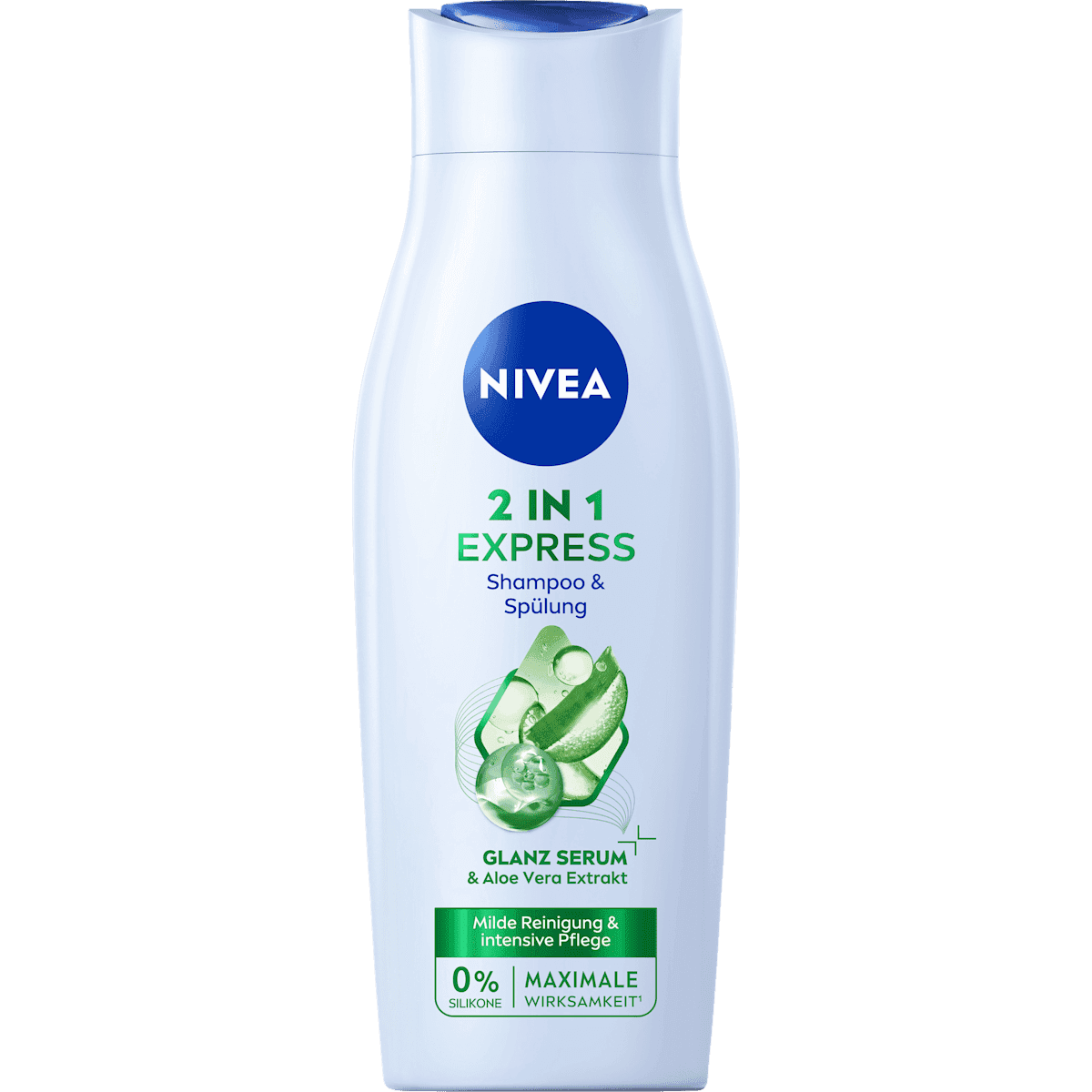 NIVEA Shampooing & Conditioner Express 2in1, 400 ml (NIVEA Shampoo & Conditioner Express 2in1, 400 ml) — produit allemand authentique au Maroc
