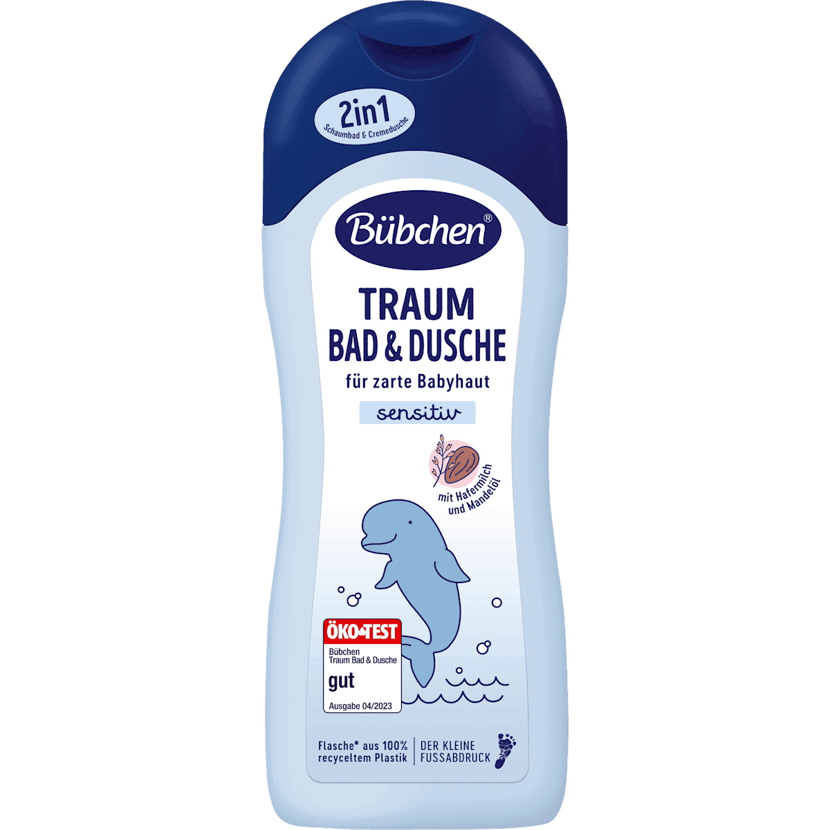 Bübchen Baby Bath foaming Traum Bad & Dusche sensitiv, 500 ml (Bübchen Baby Badezusatz Traum Bad & Dusche sensitiv, 500 ml) — authentic German product in Morocco