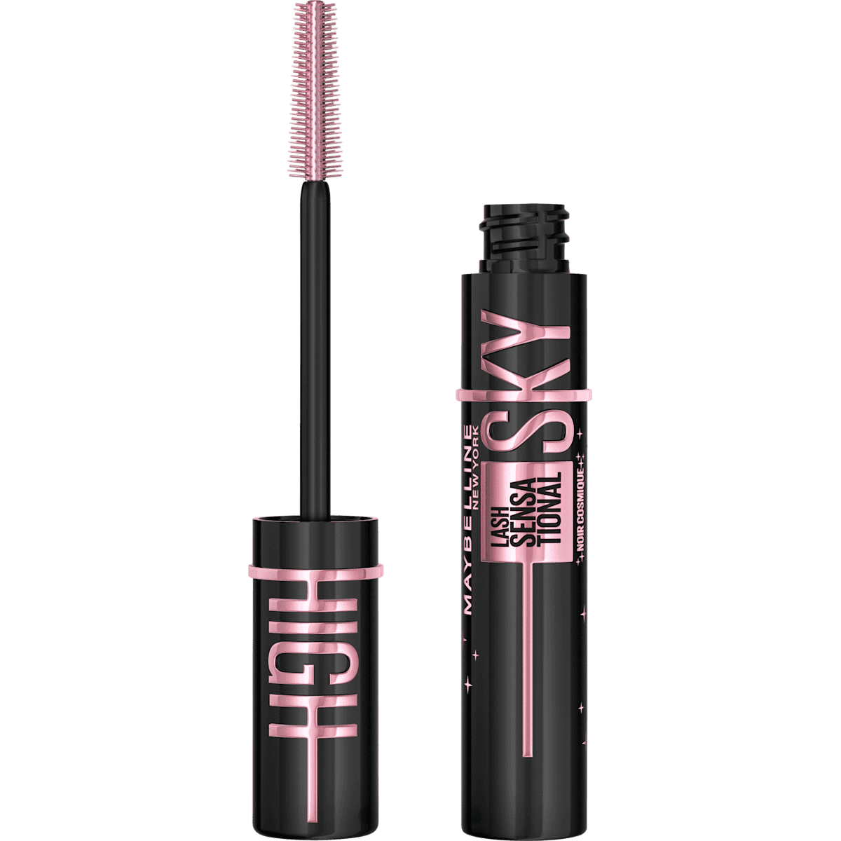 MAYBELLINE NEW YORK Mascara Lash Sensational Sky High Cosmic Black, 7,2 ml — authentic German product in Morocco