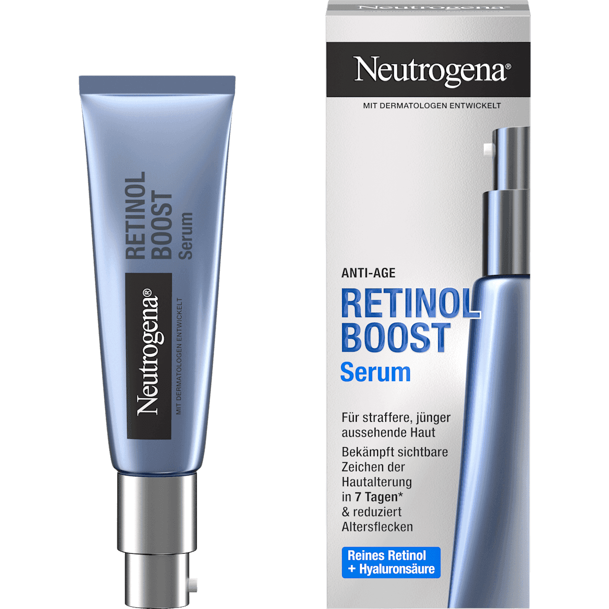Neutrogena Serum Retinol Boost, 30 ml — produit allemand authentique au Maroc