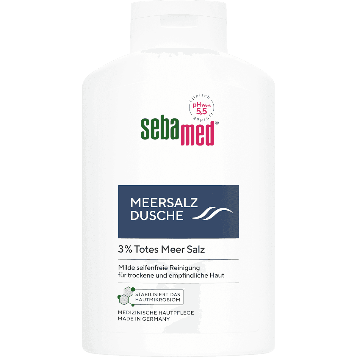 sebamed Gel douche sel marin, 400 ml (sebamed Duschgel Meersalz, 400 ml) — منتج ألماني أصلي في المغرب