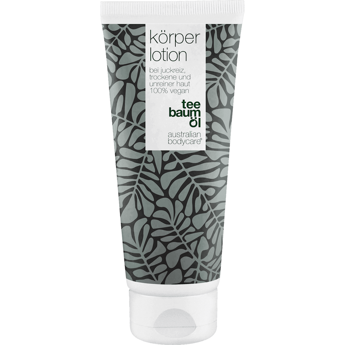 Australian BodyCare Lait corporel huile d'arbre à thé, 200 ml (Australian BodyCare Körperlotion Teebaumöl, 200 ml) — منتج ألماني أصلي في المغرب