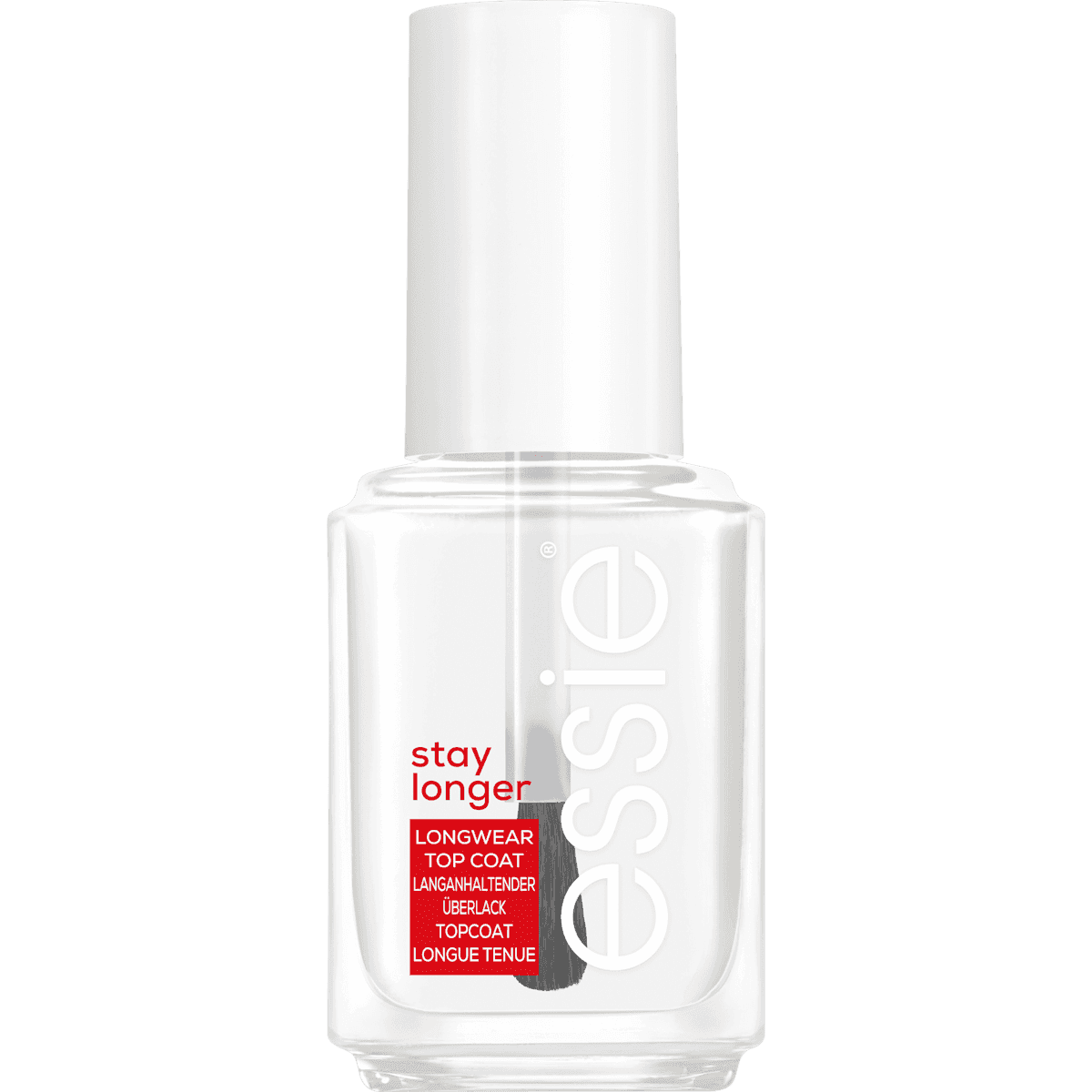 essie Top Coat Stay Longer Premium Longwear, 13,5 ml — produit allemand authentique au Maroc