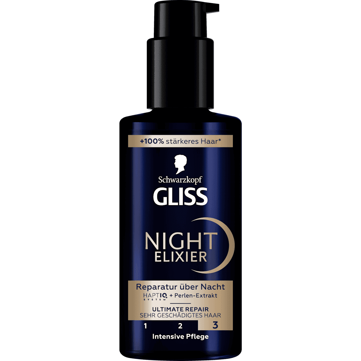 Schwarzkopf GLISS Mask hair Night Elixier Ultimate Repair, 100 ml (Schwarzkopf GLISS Haarkur Night Elixier Ultimate Repair, 100 ml) — authentic German product in Morocco