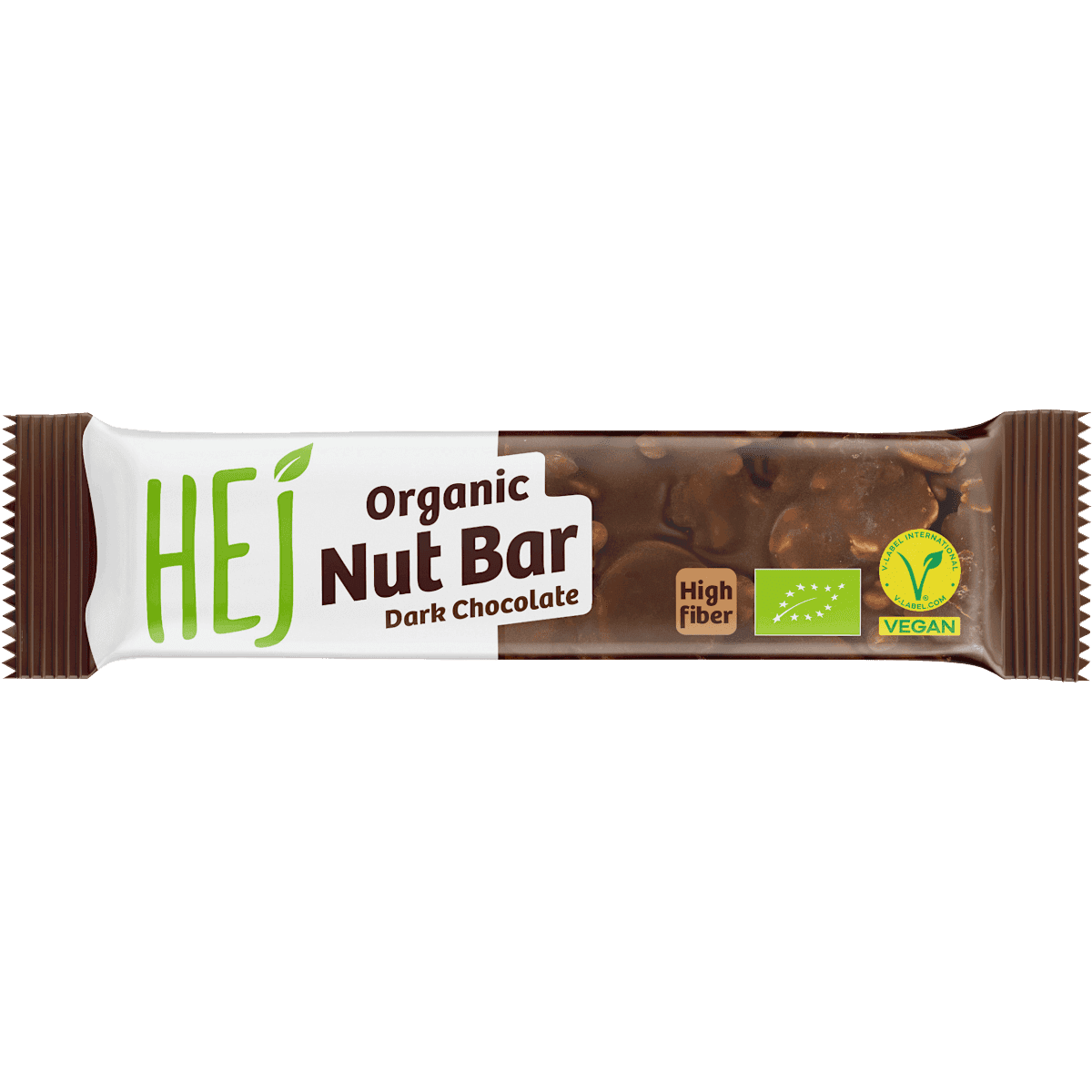 HEJ Barre aux noix, Dark Chocolate, 40 g (HEJ Nussriegel, Dark Chocolate, 40 g) — منتج ألماني أصلي في المغرب