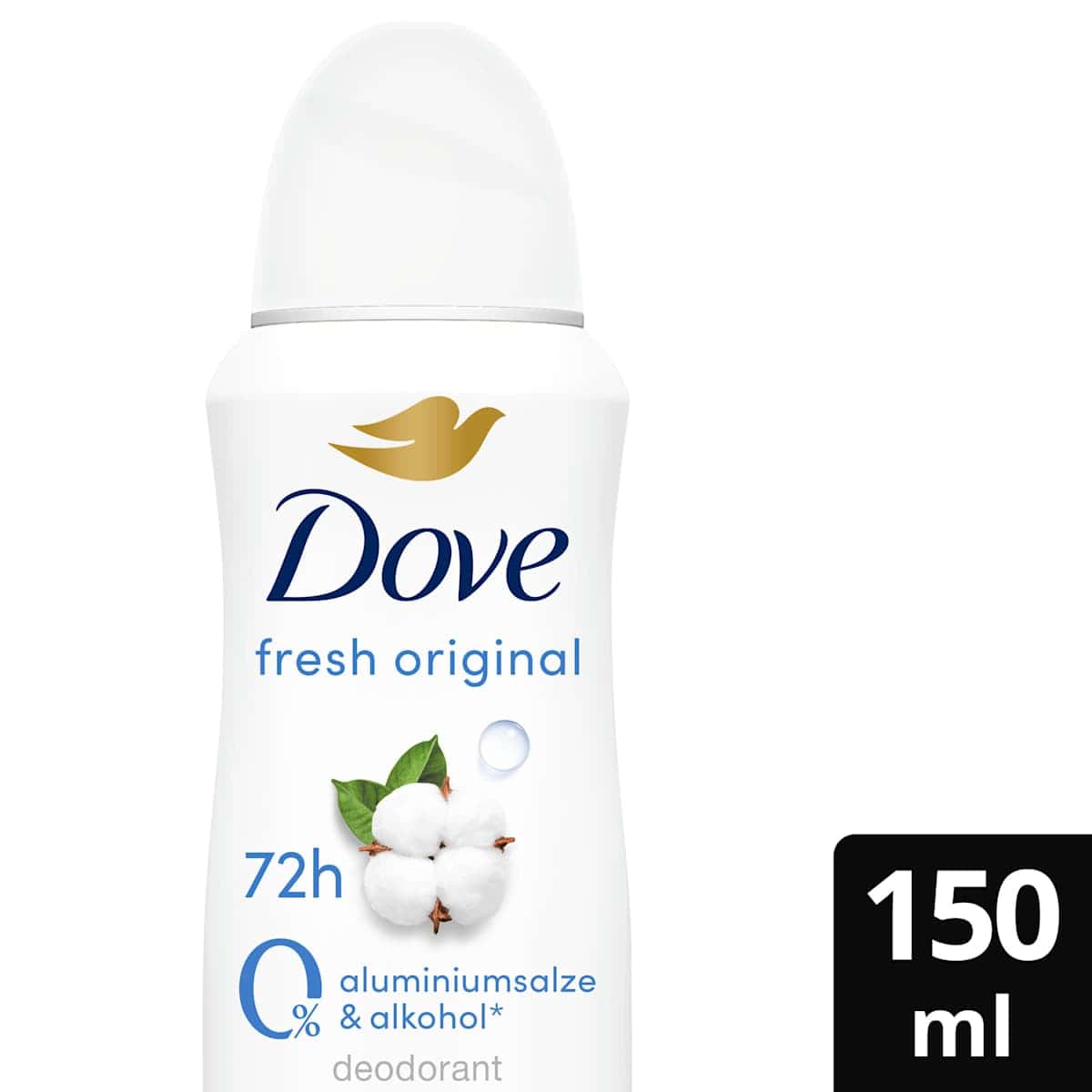 Dove Deospray fresh original, 150 ml — authentic German product in Morocco