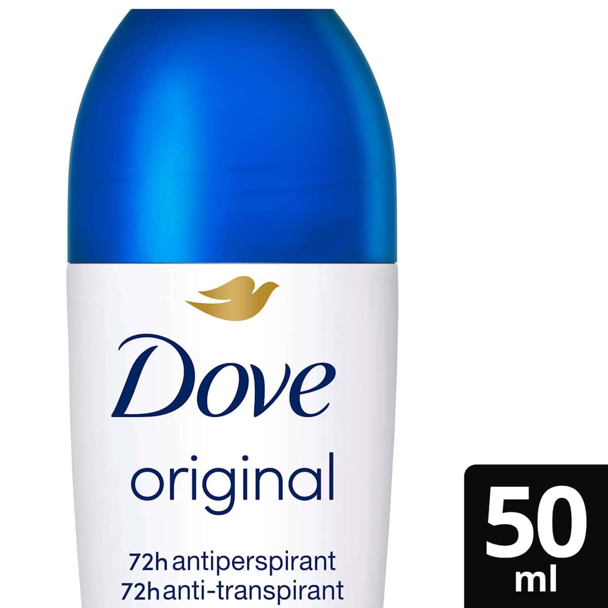Dove anti-transpirant Déodorant bille Advanced Care Original, 50 ml (Dove Antitranspirant Deo Roll-on Advanced Care Original, 50 ml) — produit allemand authentique au Maroc