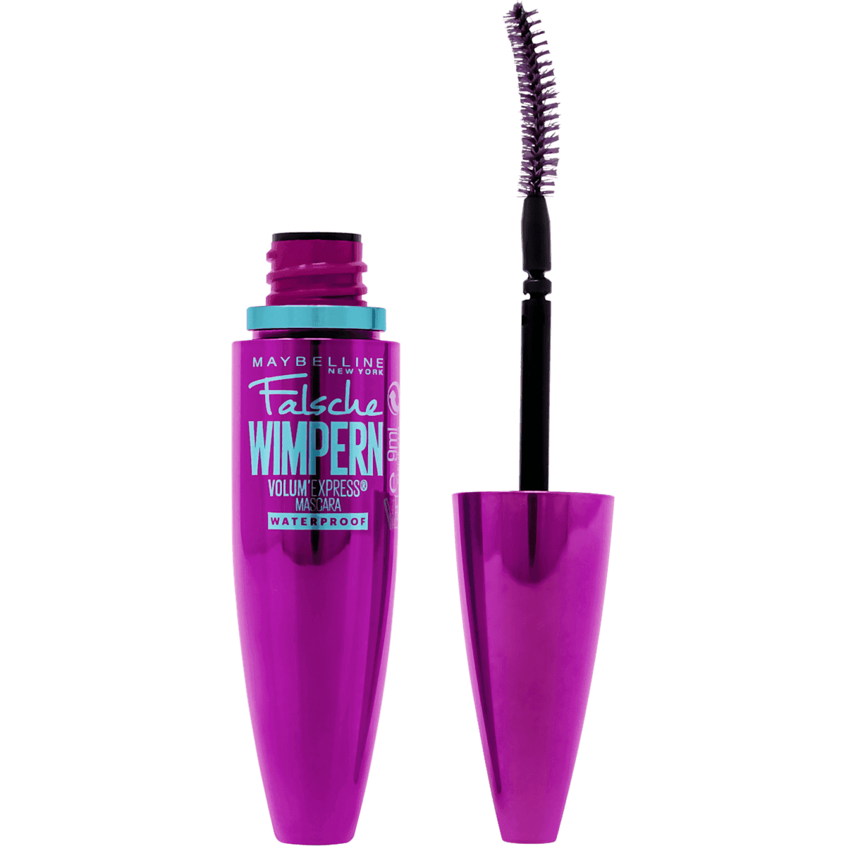 MAYBELLINE NEW YORK Mascara Falsche cils Volume Very Black Waterproof, 10,7 ml (MAYBELLINE NEW YORK Mascara Falsche Wimpern Volume Very Black Waterproof, 10,7 ml) — produit allemand authentique au Maroc