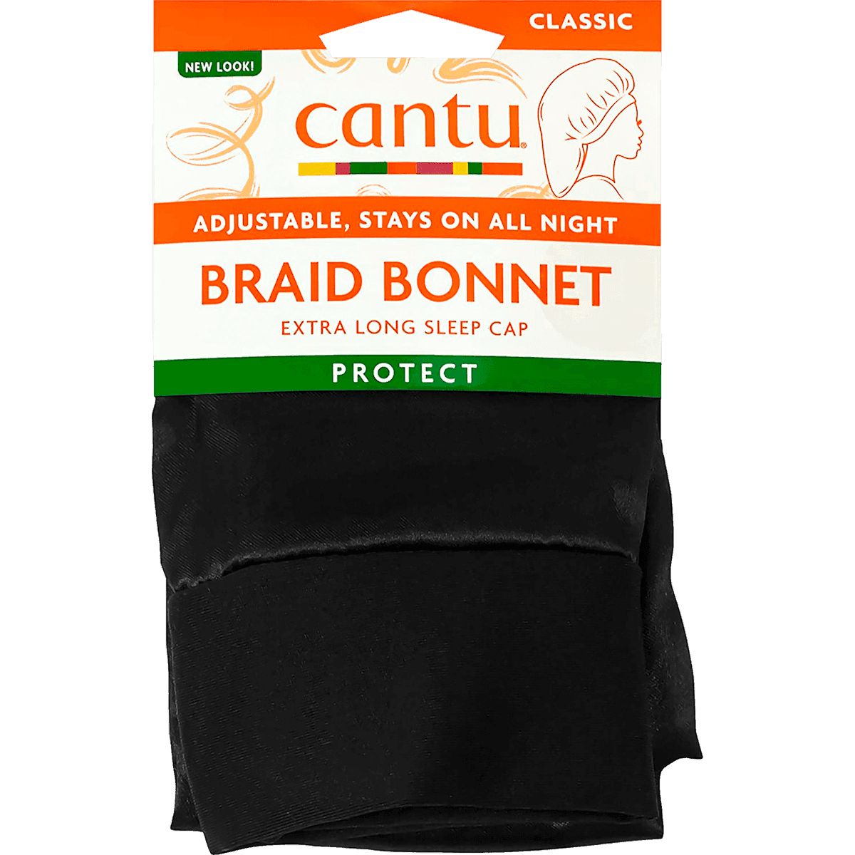 cantu Schlafhaube Satin Extra Lang, 1 pièce (cantu Schlafhaube Satin Extra Lang, 1 St) — produit allemand authentique au Maroc