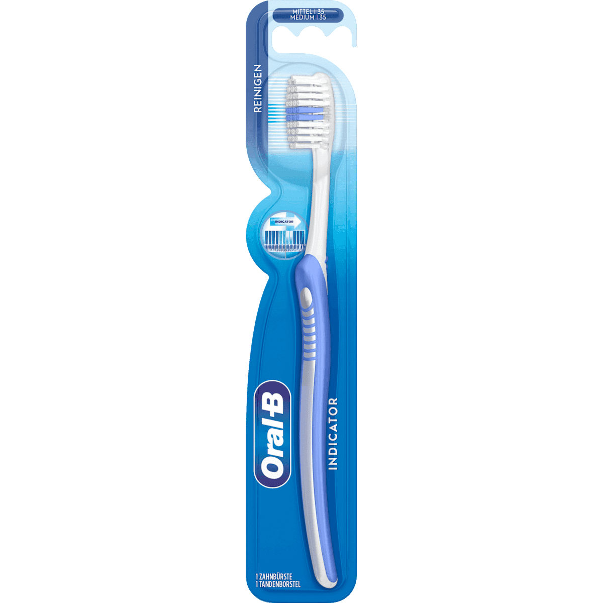 Oral-B toothbrush Indicator mittel, 1 pc (Oral-B Zahnbürste Indicator mittel, 1 St) — authentic German product in Morocco