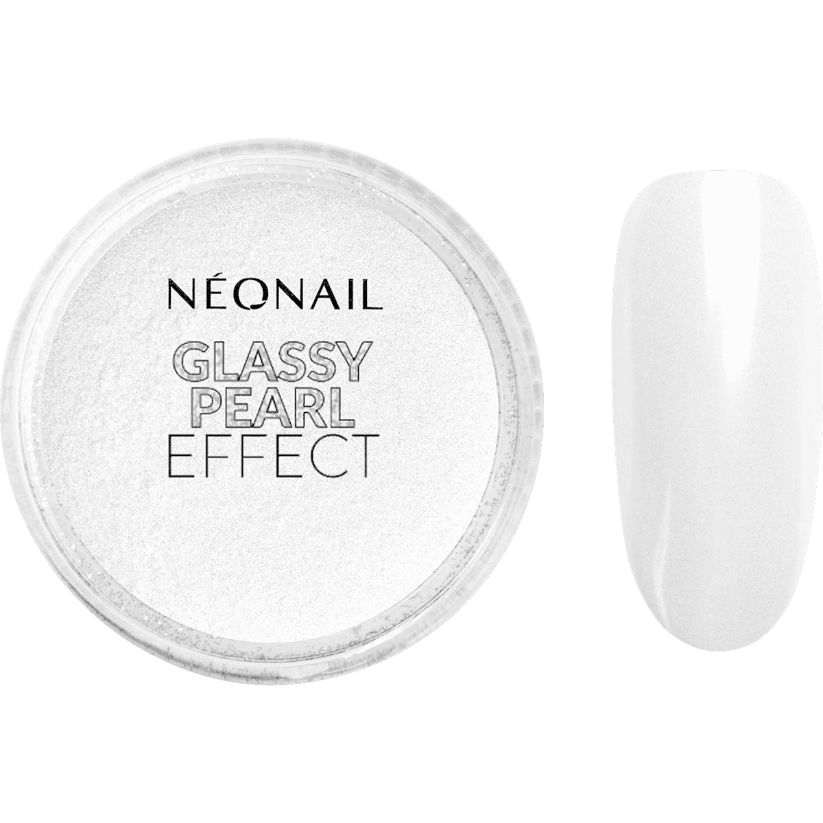 NÉONAIL Nail Art Powder Glassy Pearl Effekt, 2 g — produit allemand authentique au Maroc