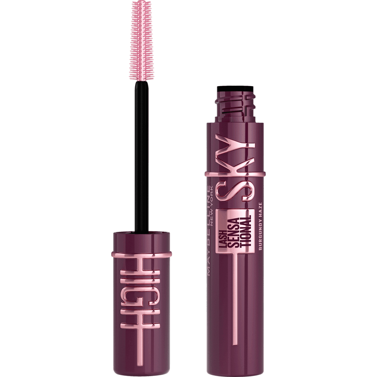 MAYBELLINE NEW YORK Mascara Lash Sensational Sky High Burgundy Haze, 7,2 ml — authentic German product in Morocco