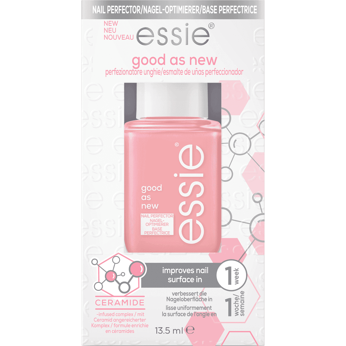 essie Vernis à ongles Good As New 260 rose, 13,5 ml — produit allemand authentique au Maroc