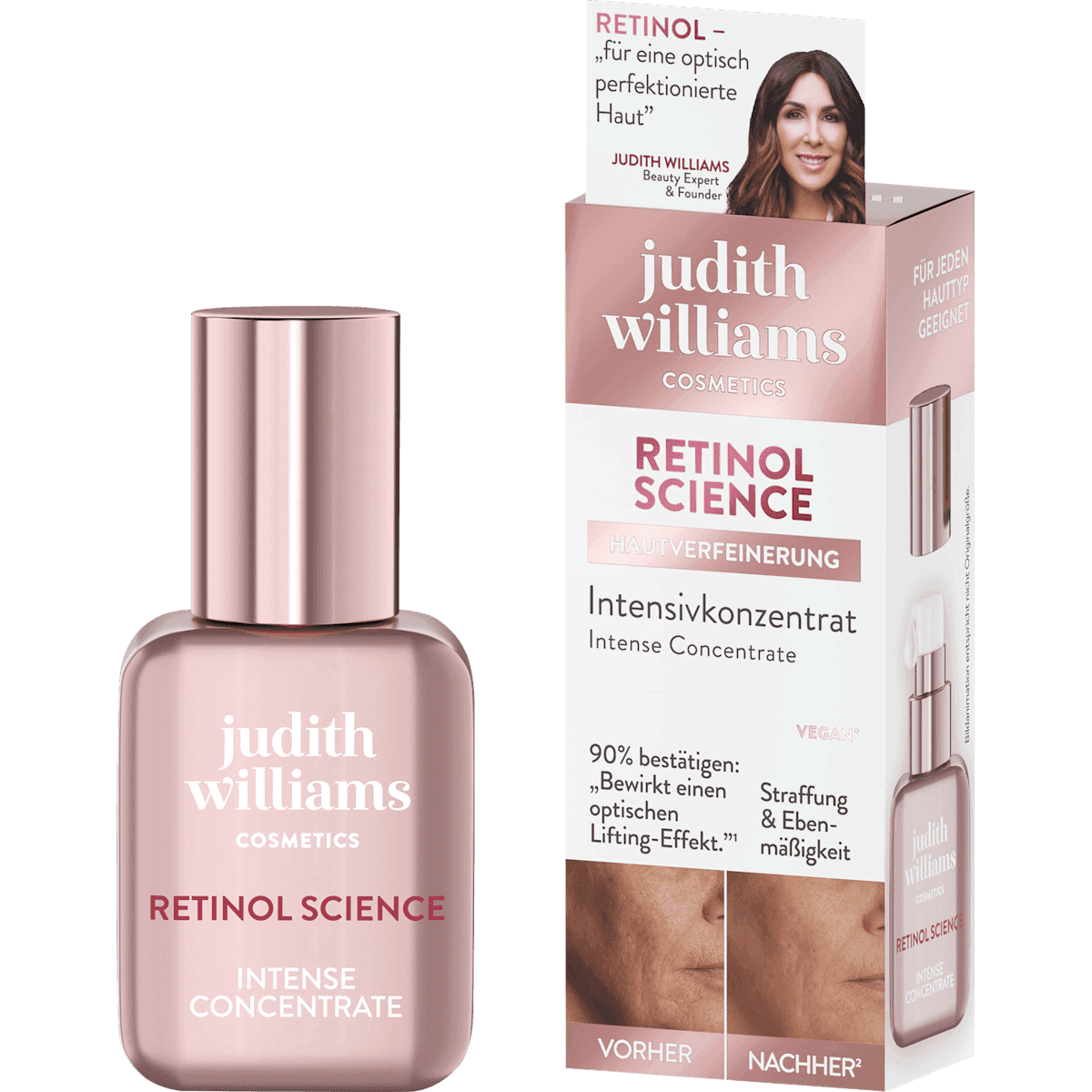 judith williams COSMETICS Serum Intensivkonzentrat Retinol Science, 30 ml — authentic German product in Morocco