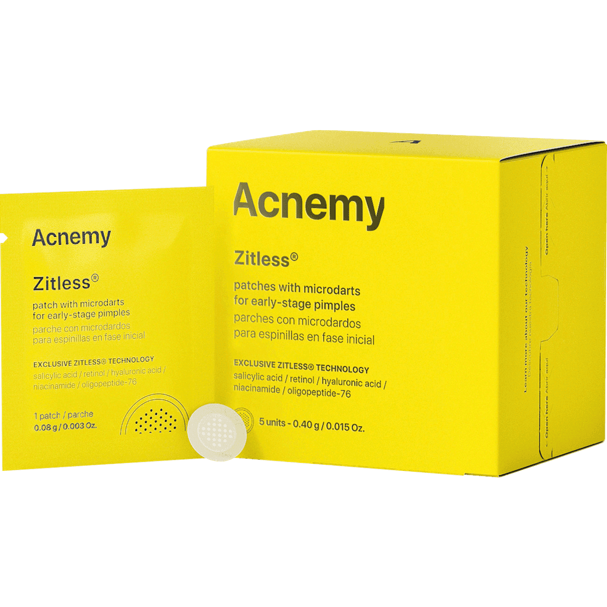 Acnemy Anti Pickel Patches Microdarts Zitless, 5 pièces (Acnemy Anti Pickel Patches Microdarts Zitless, 5 St) — منتج ألماني أصلي في المغرب
