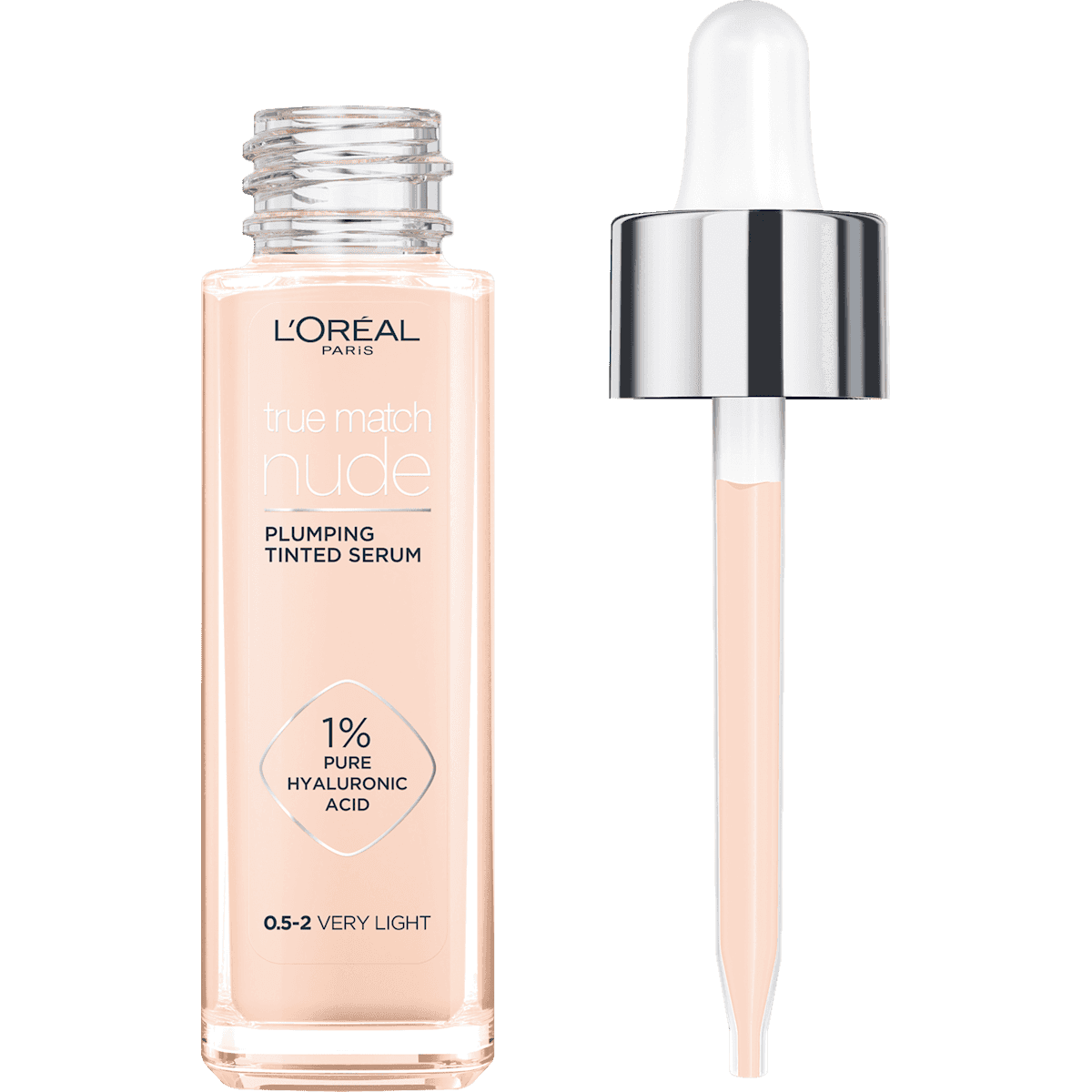 L'ORÉAL PARiS Foundation Serum True Match 0.5-2 Sehr clair, 30 ml (L'ORÉAL PARiS Foundation Serum True Match 0.5-2 Sehr Hell, 30 ml) — produit allemand authentique au Maroc