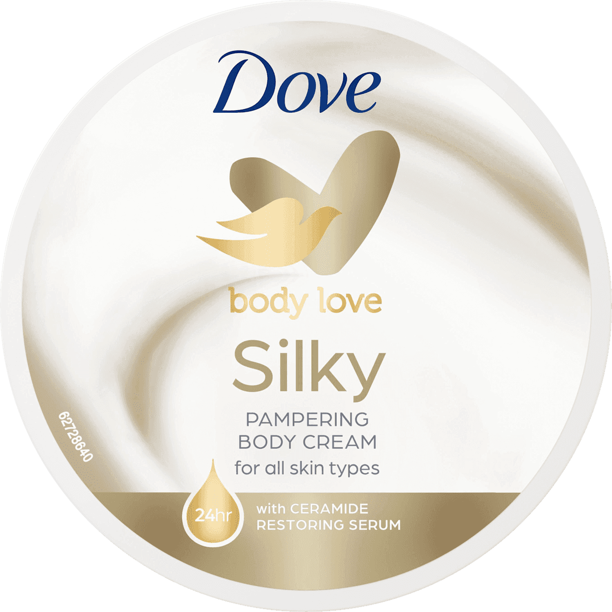 Dove Body cream Silky, 300 ml (Dove Body Creme Silky, 300 ml) — authentic German product in Morocco
