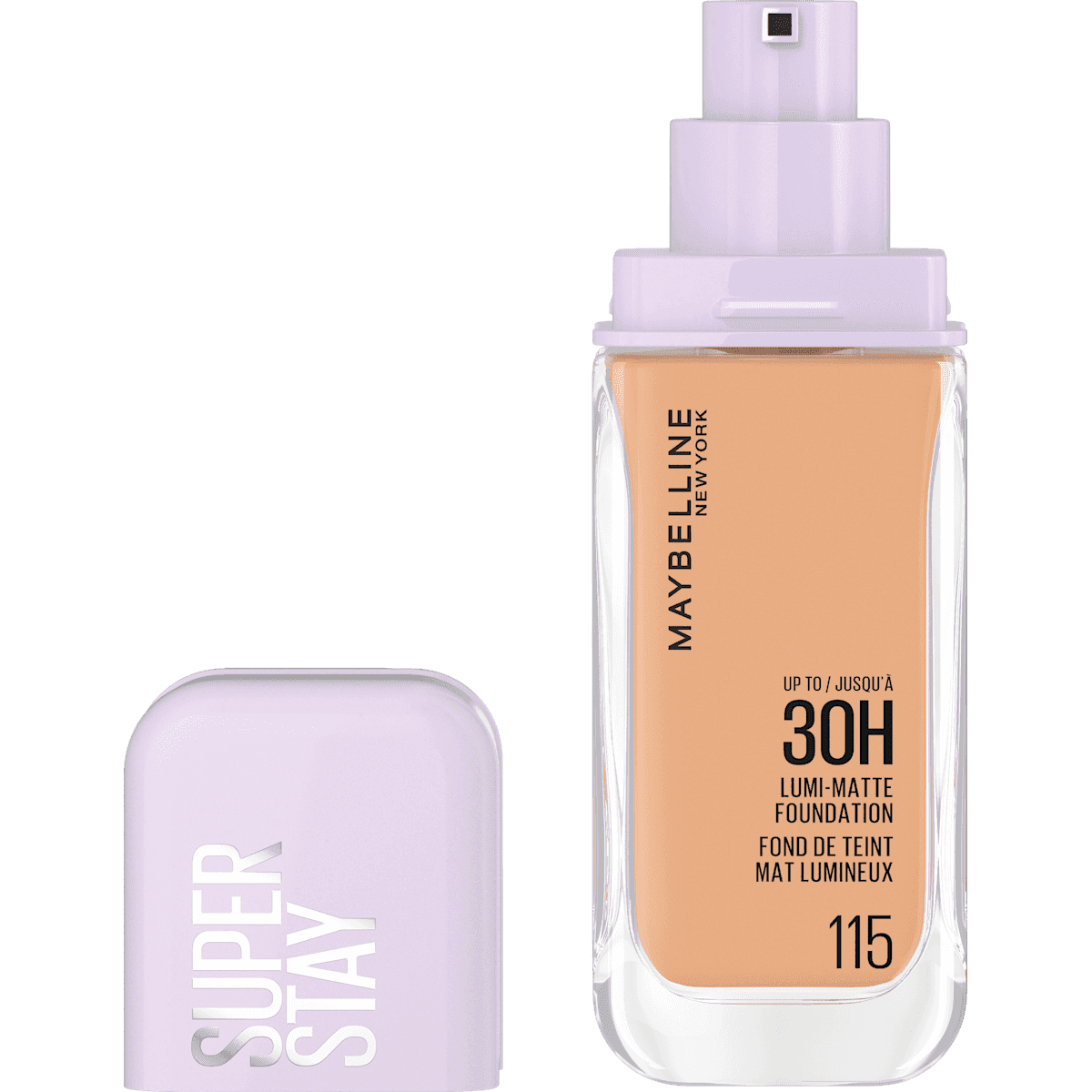 MAYBELLINE NEW YORK Foundation Super Stay Lumi Matte 115, 35 ml — منتج ألماني أصلي في المغرب