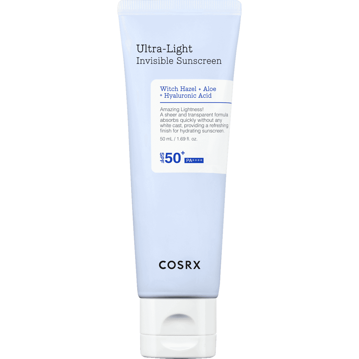 Cosrx Fluide solaire ultra light LSF 50+, 50 ml — produit allemand authentique au Maroc