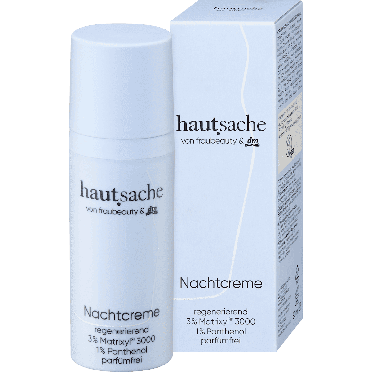 hautsache crème de nuit, 50 ml — produit allemand authentique au Maroc