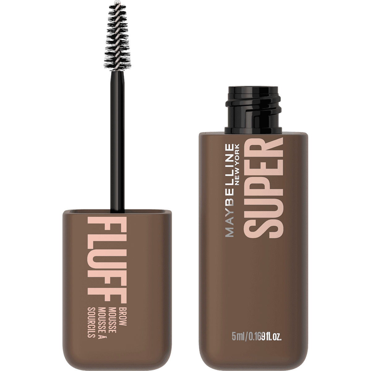 MAYBELLINE NEW YORK Augenbrauen Mousse Superfluff 257 Medium Brown, 5 ml — منتج ألماني أصلي في المغرب