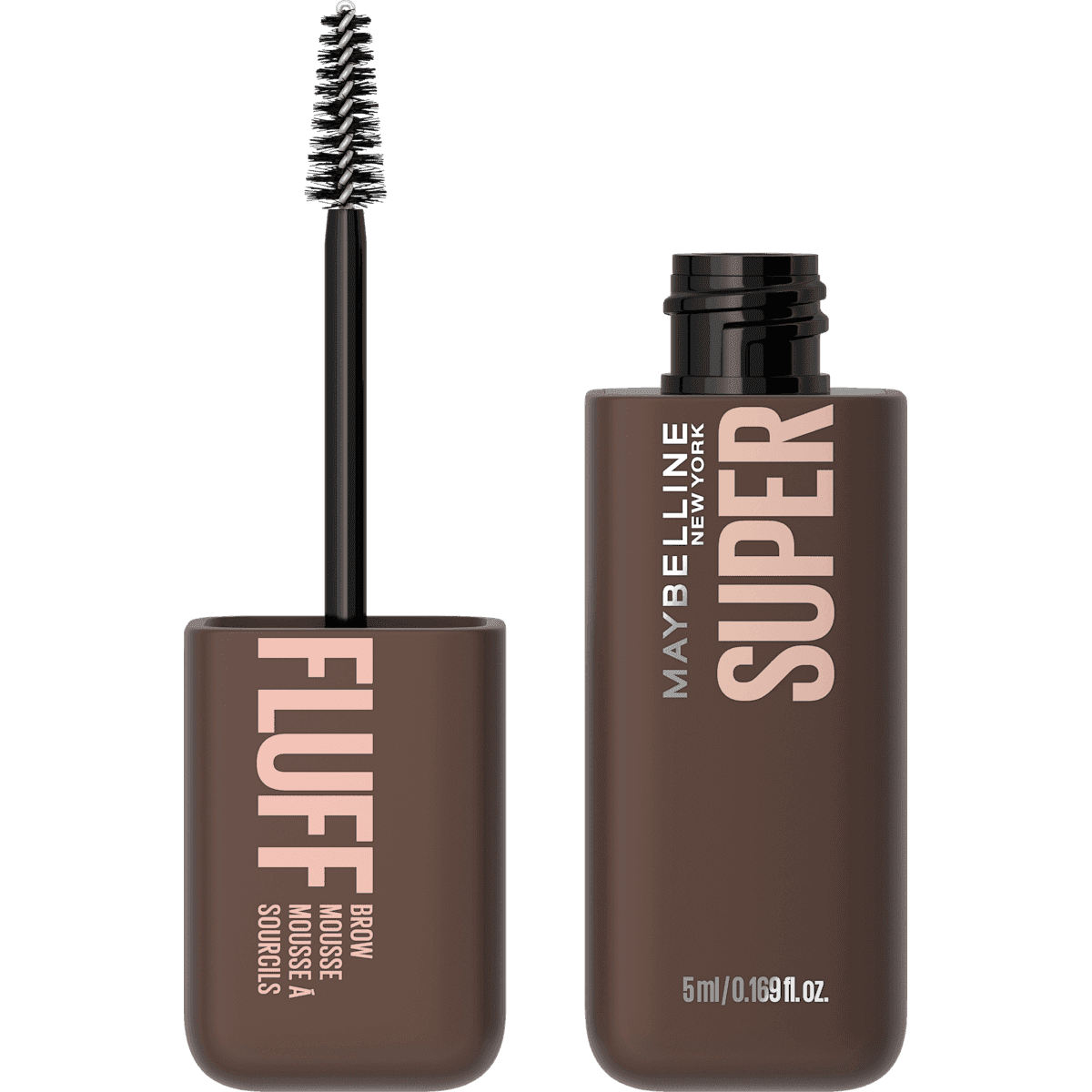MAYBELLINE NEW YORK Augenbrauen Mousse Superfluff 260 Deep Brown, 5 ml — منتج ألماني أصلي في المغرب