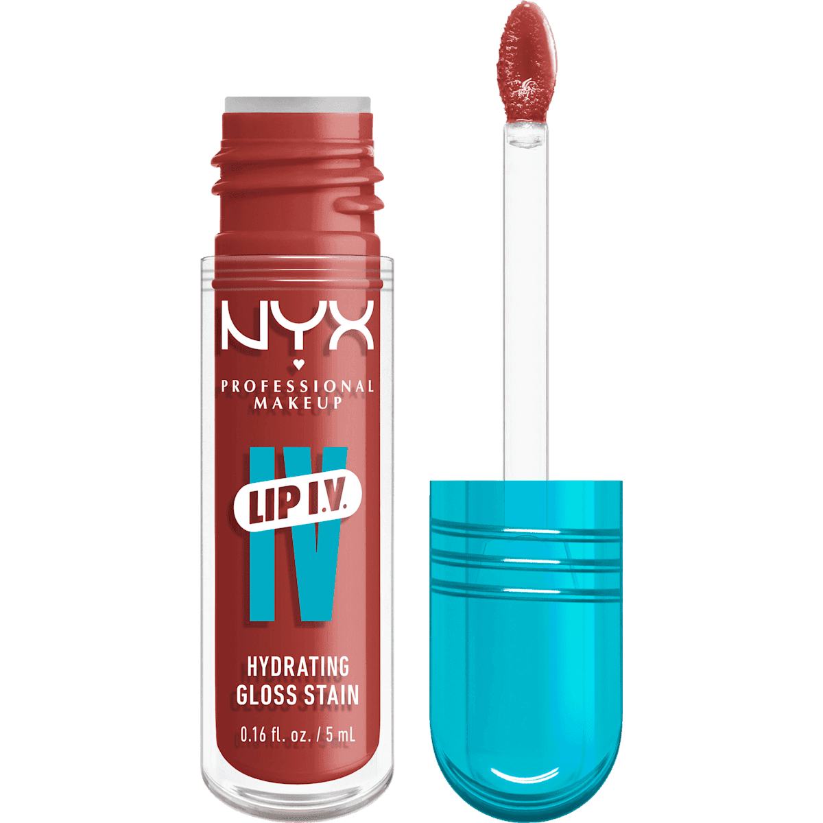 NYX PROFESSIONAL MAKEUP Gloss Lip IV Gloss Stain 02 Hydra-Honey, 5 ml (NYX PROFESSIONAL MAKEUP Lipgloss Lip IV Gloss Stain 02 Hydra-Honey, 5 ml) — produit allemand authentique au Maroc