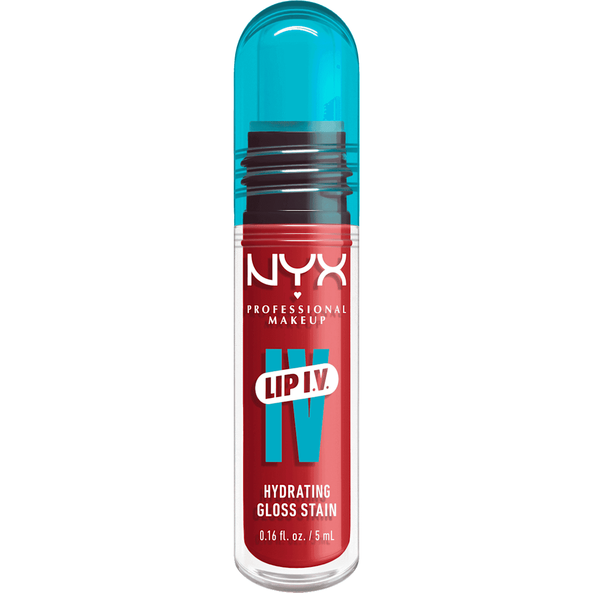 NYX PROFESSIONAL MAKEUP Gloss Lip IV Gloss Stain 07 Bubblegum Burst, 5 ml (NYX PROFESSIONAL MAKEUP Lipgloss Lip IV Gloss Stain 07 Bubblegum Burst, 5 ml) — produit allemand authentique au Maroc
