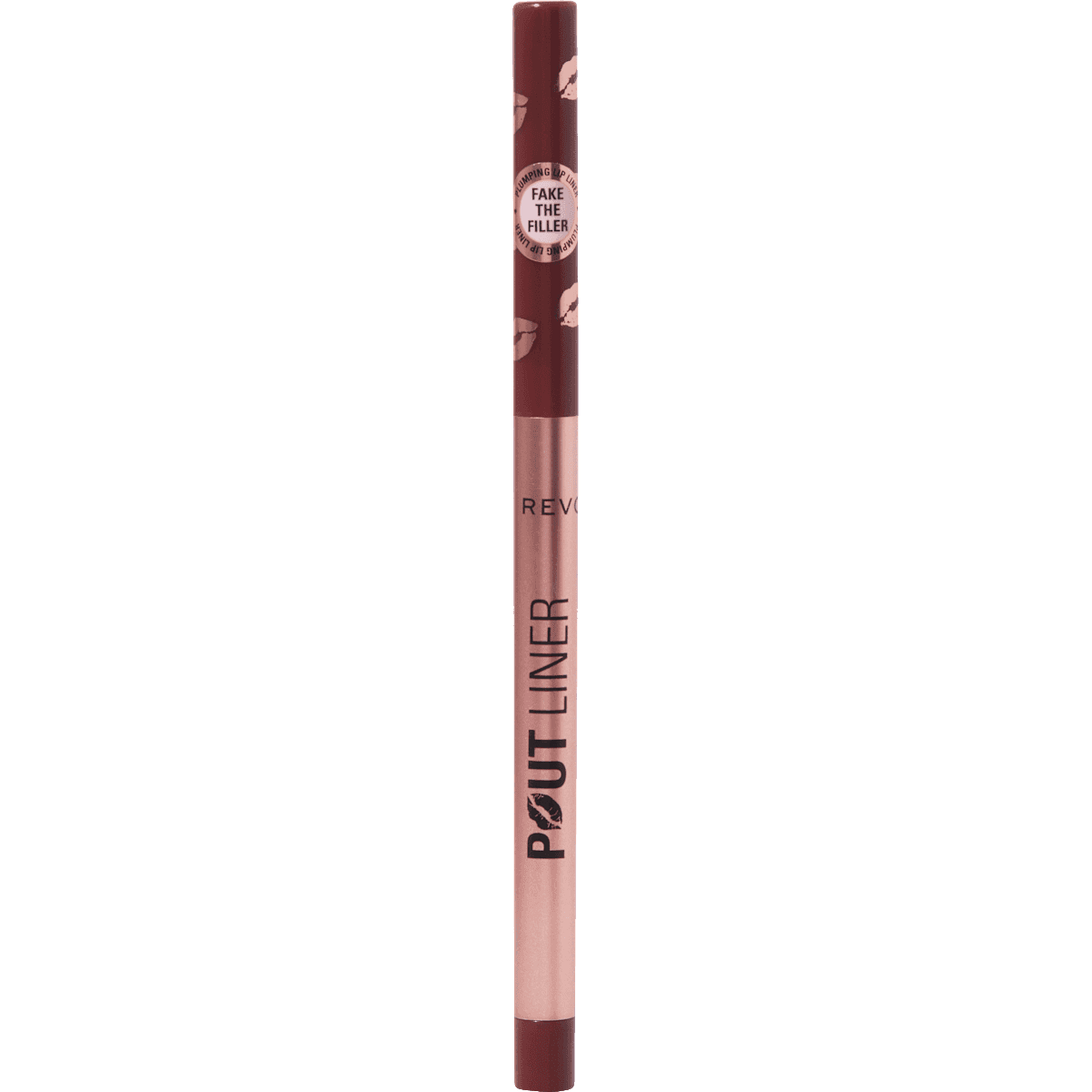 REVOLUTION Plumping Lipliner Pout Bomb Cookie Warm Brown, 0,2 g — produit allemand authentique au Maroc
