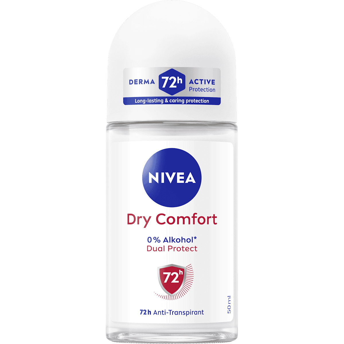 NIVEA anti-transpirant Déodorant bille Dry Comfort, 50 ml (NIVEA Antitranspirant Deo Roll-on Dry Comfort, 50 ml) — produit allemand authentique au Maroc