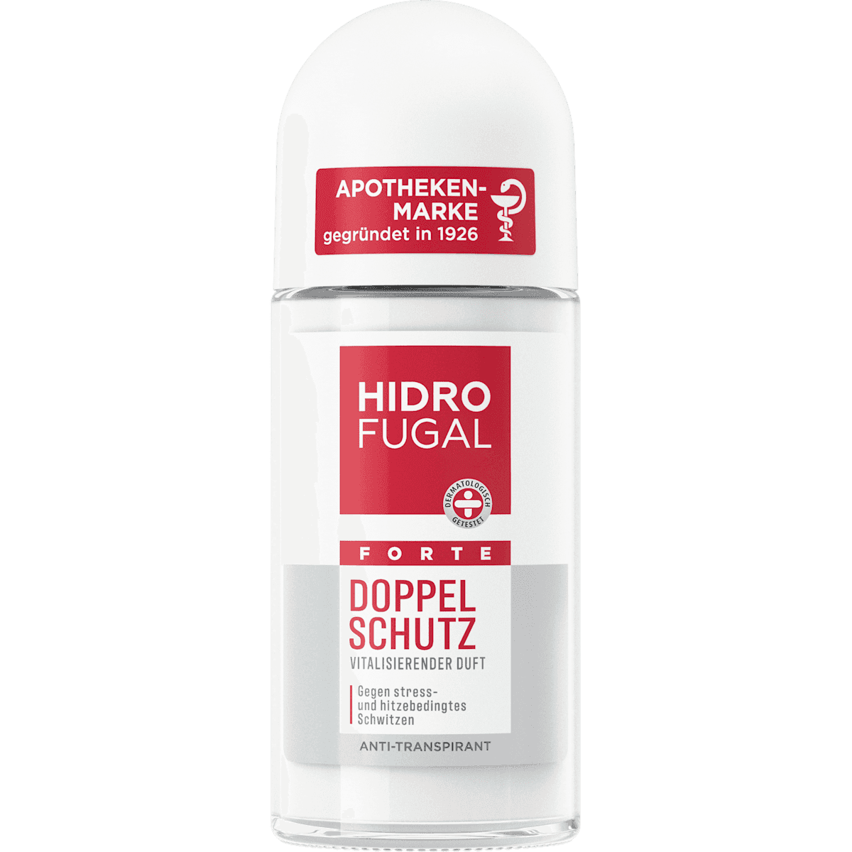 Hidrofugal anti-transpirant Déodorant bille Forte double protection, 50 ml — produit allemand authentique au Maroc