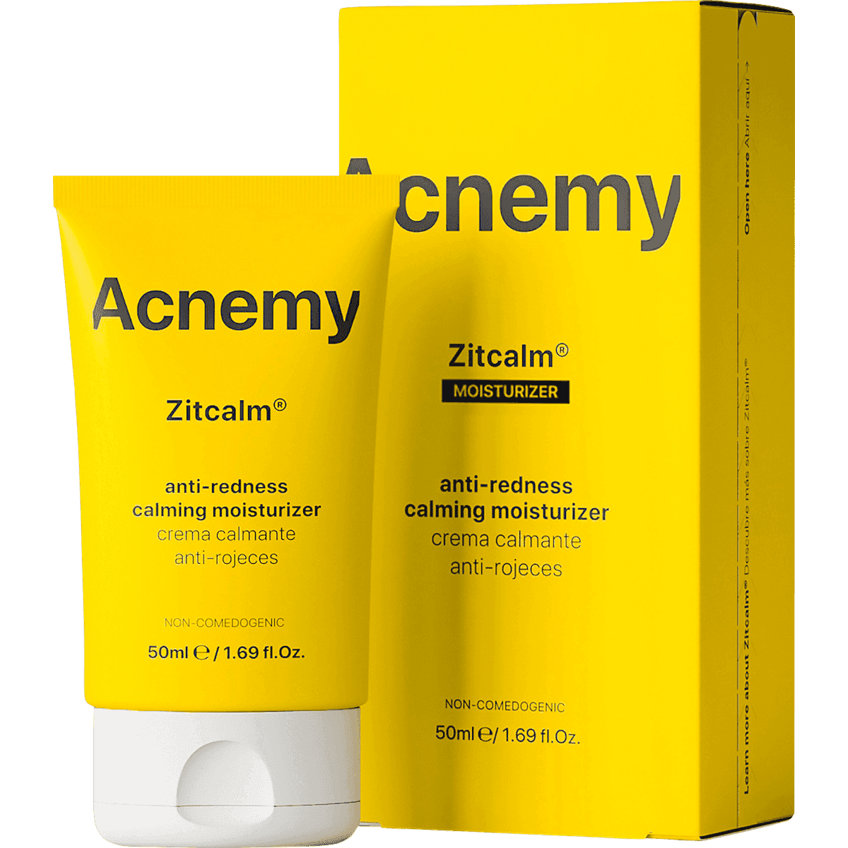 Acnemy crème hydratante apaisante Zitcalm, 50 ml — produit allemand authentique au Maroc