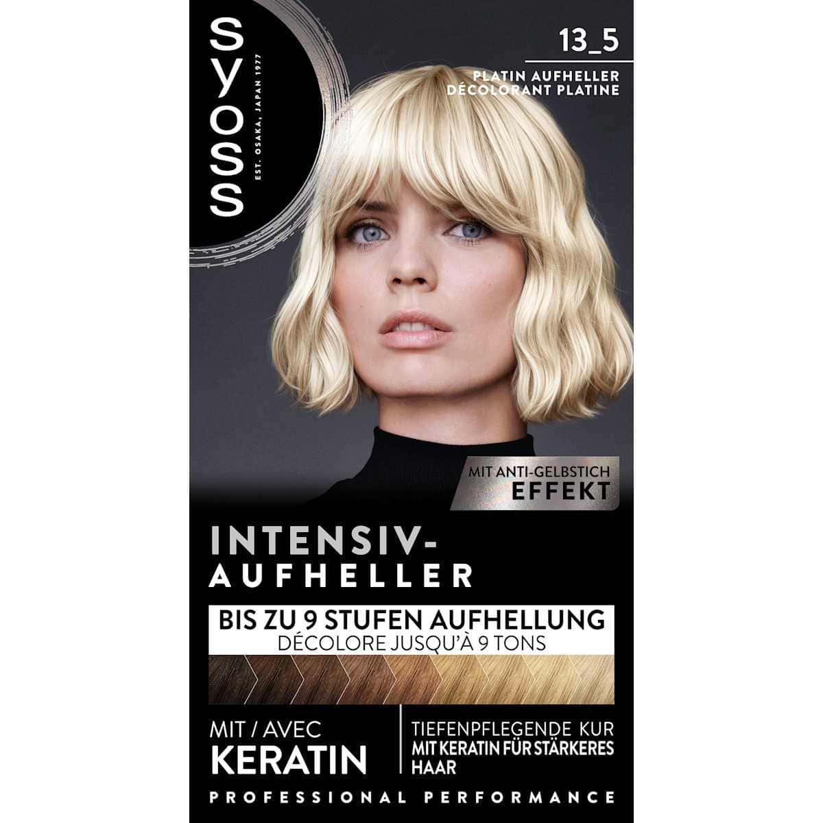 Syoss cheveux Aufheller 13_5 Platin, 1 pièce — produit allemand authentique au Maroc