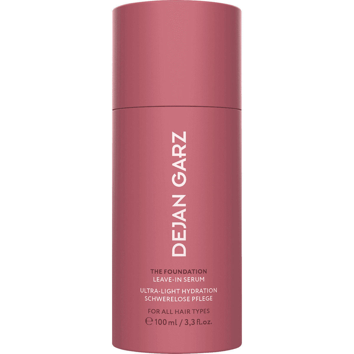 DEJAN GARZ Leave-In Serum The Foundation, 100 ml — produit allemand authentique au Maroc