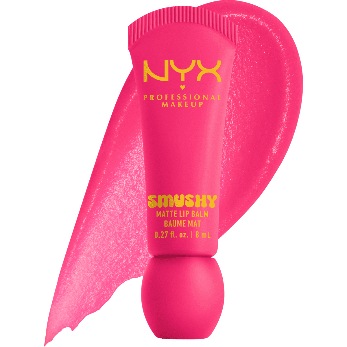 NYX PROFESSIONAL MAKEUP lip balm Smushy Matte 03 Sweet Smack, 8 ml (NYX PROFESSIONAL MAKEUP Lippenbalsam Smushy Matte 03 Sweet Smack, 8 ml) — authentic German product in Morocco