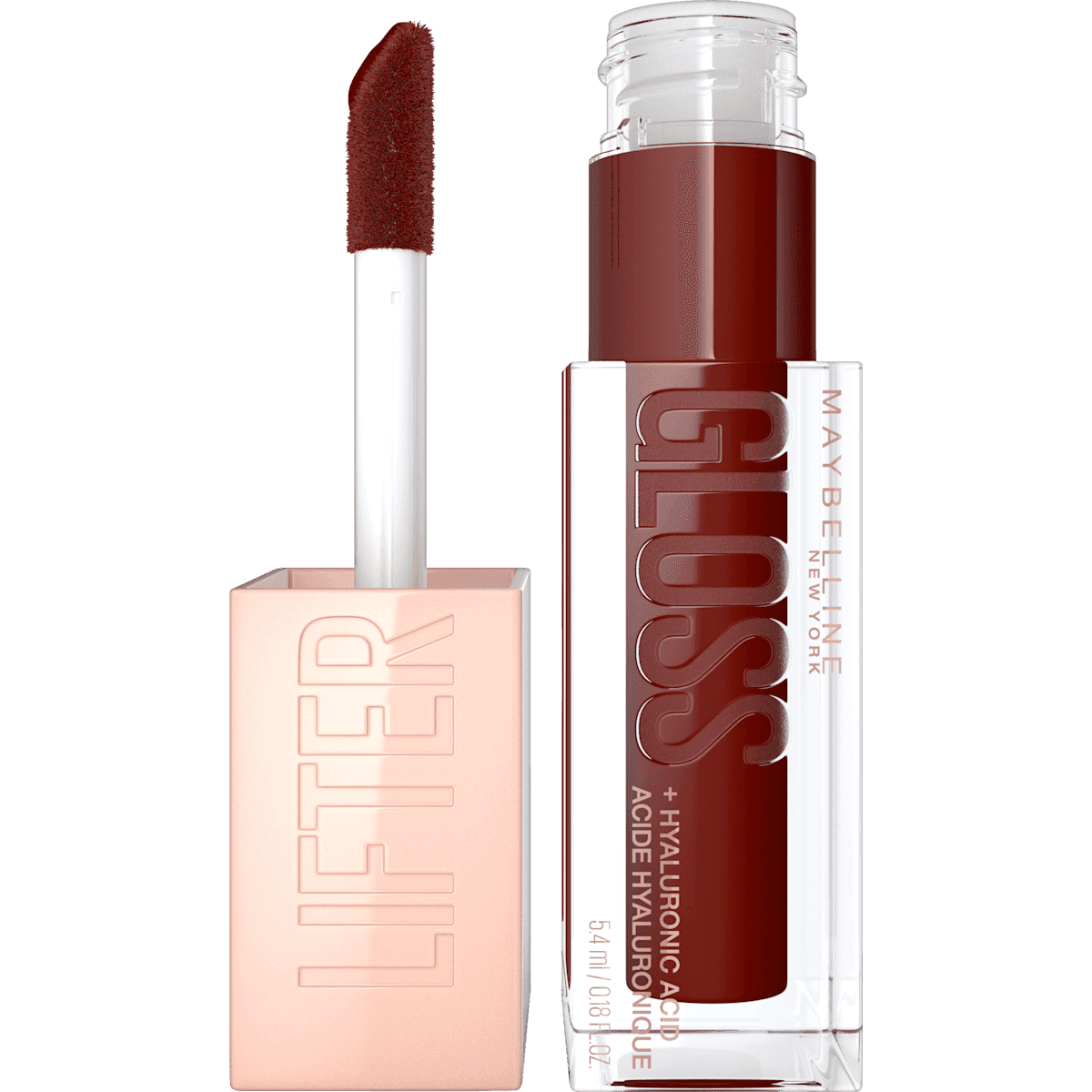 MAYBELLINE NEW YORK Gloss Lifter Gloss 028 Maple, 5,4 ml (MAYBELLINE NEW YORK Lipgloss Lifter Gloss 028 Maple, 5,4 ml) — produit allemand authentique au Maroc