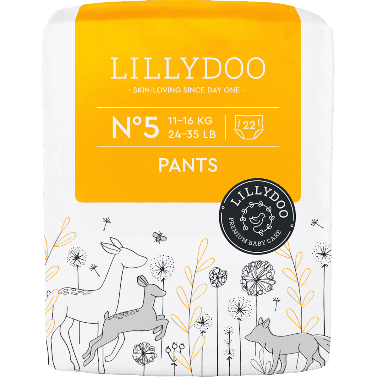 LILLYDOO Bébé Pants taille 5 (11+ kg), 22 pièces — produit allemand authentique au Maroc