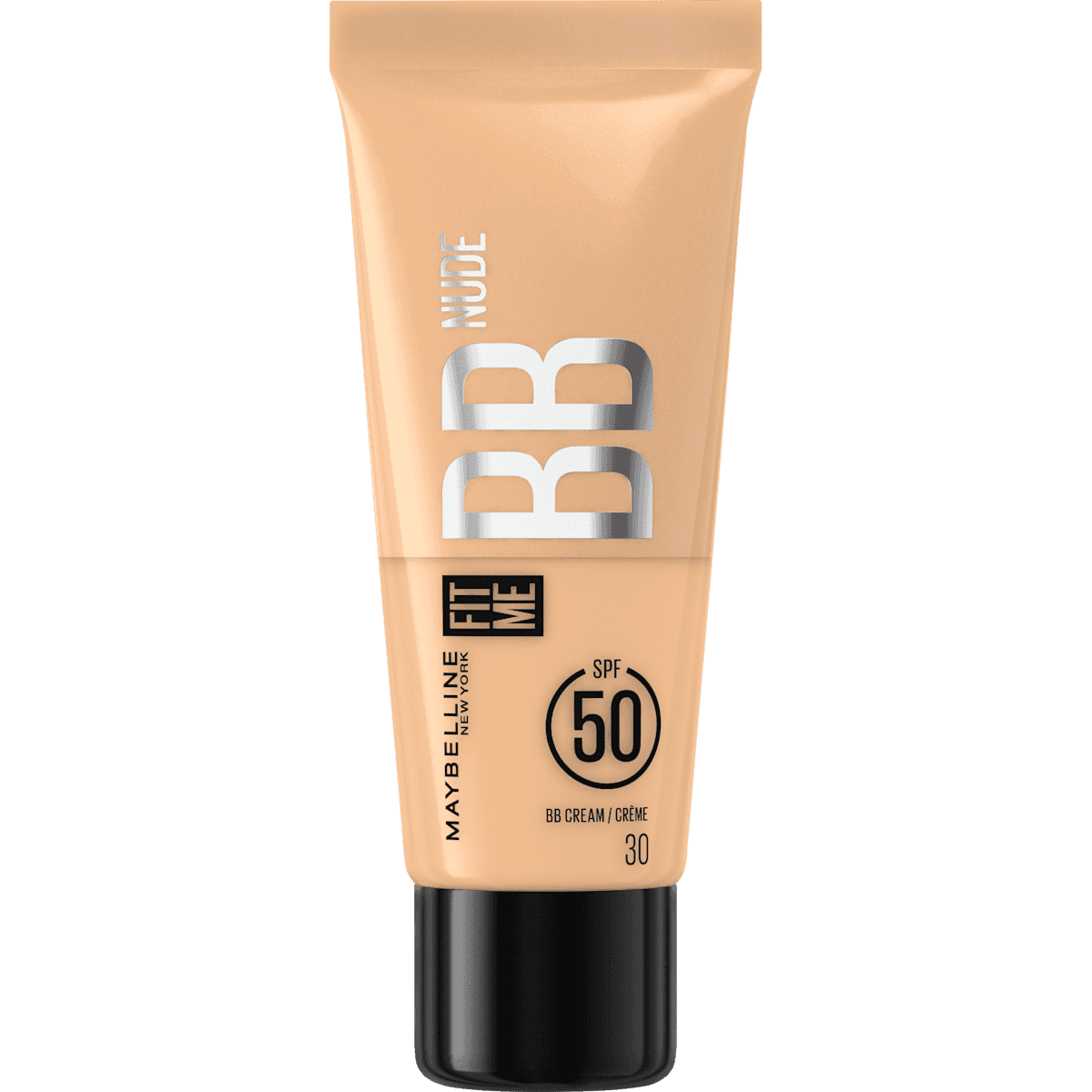 MAYBELLINE NEW YORK BB Cream Fit me Nude, 30 ml — produit allemand authentique au Maroc
