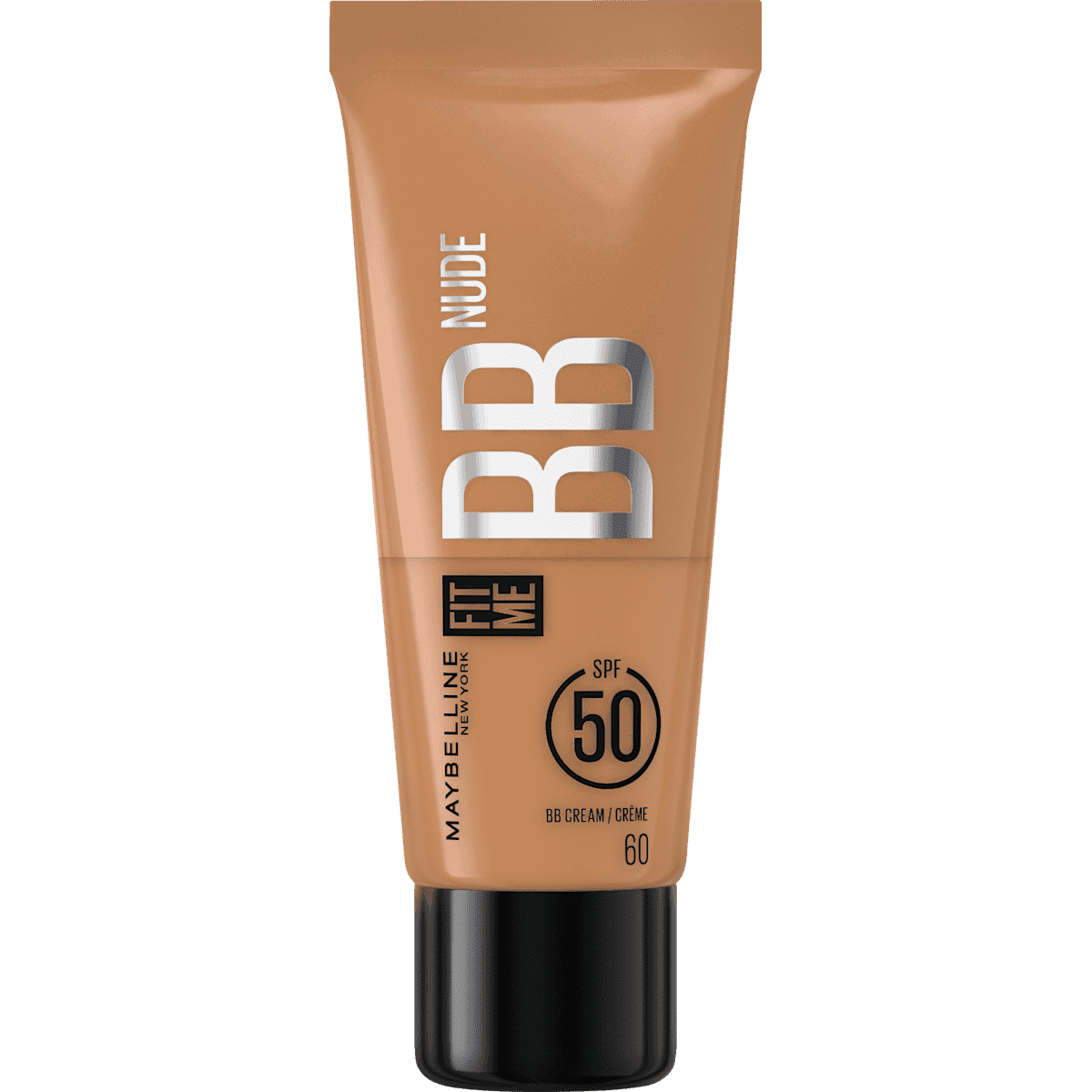 MAYBELLINE NEW YORK BB Cream Fit me Nude 60, 30 ml — produit allemand authentique au Maroc