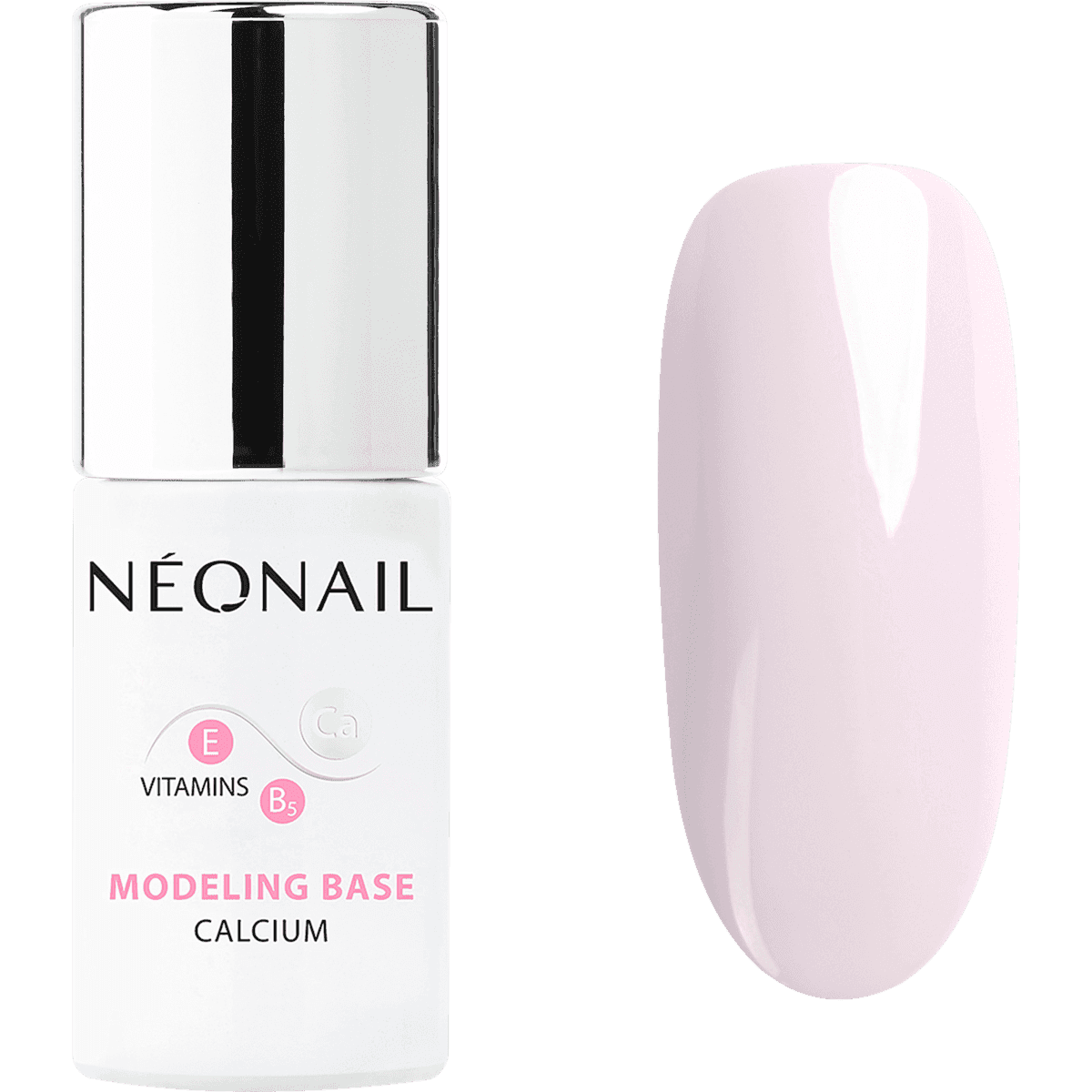 NÉONAIL UV Vernis à ongles Modeling Base Calcium Basic Pink, 7,2 ml (NÉONAIL UV Nagellack Modeling Base Calcium Basic Pink, 7,2 ml) — produit allemand authentique au Maroc