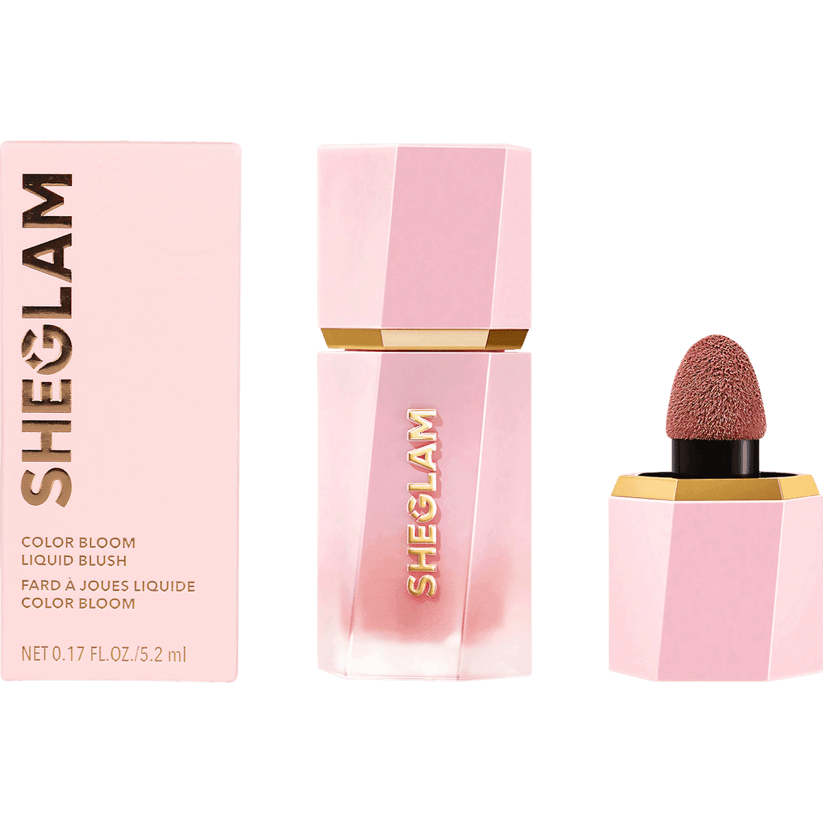 SHEGLAM Blush Liquid Color Bloom Cutie Pie, 5,2 g — produit allemand authentique au Maroc