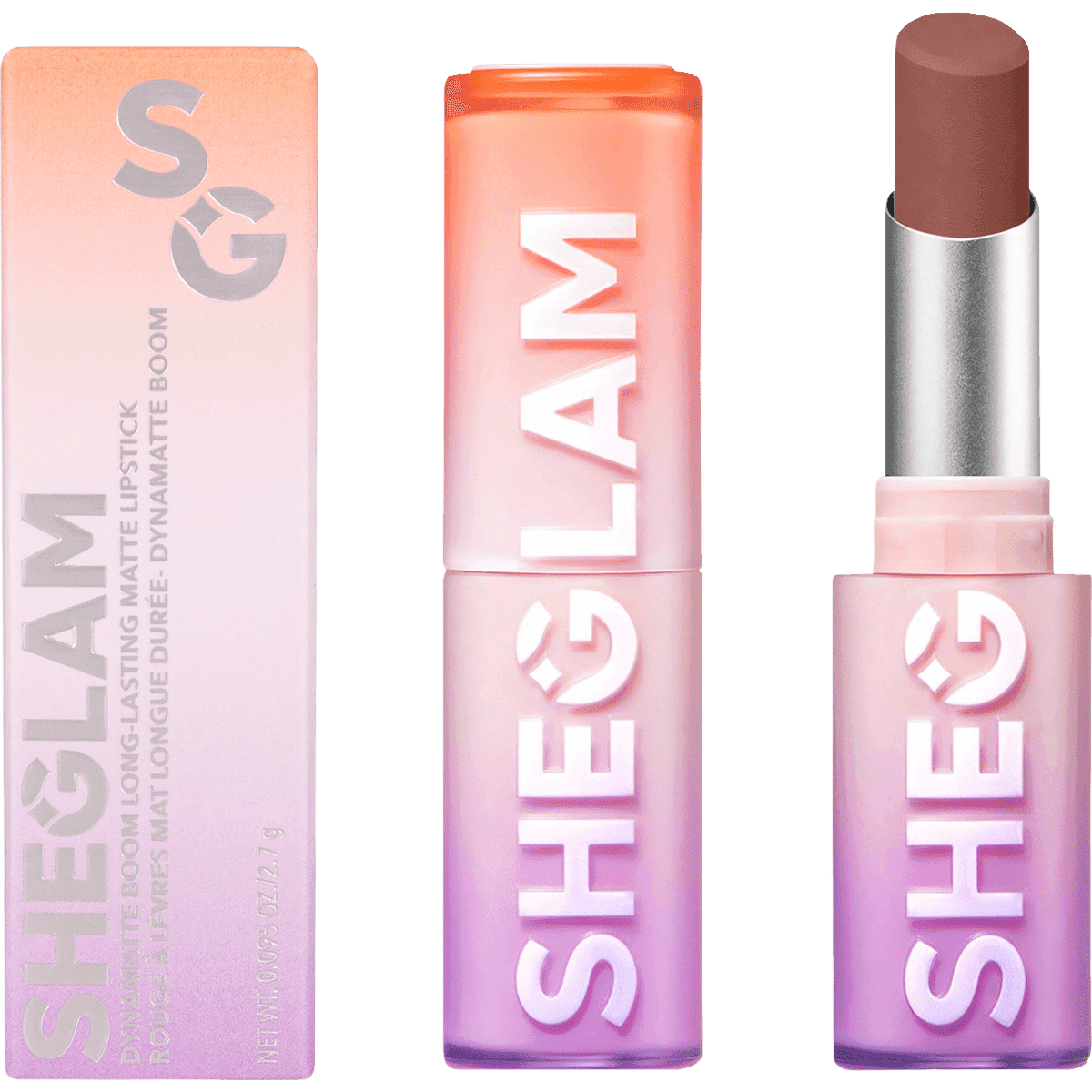 SHEGLAM Rouge à lèvres Dynamatte High Key, 2,7 g (SHEGLAM Lippenstift Dynamatte High Key, 2,7 g) — منتج ألماني أصلي في المغرب