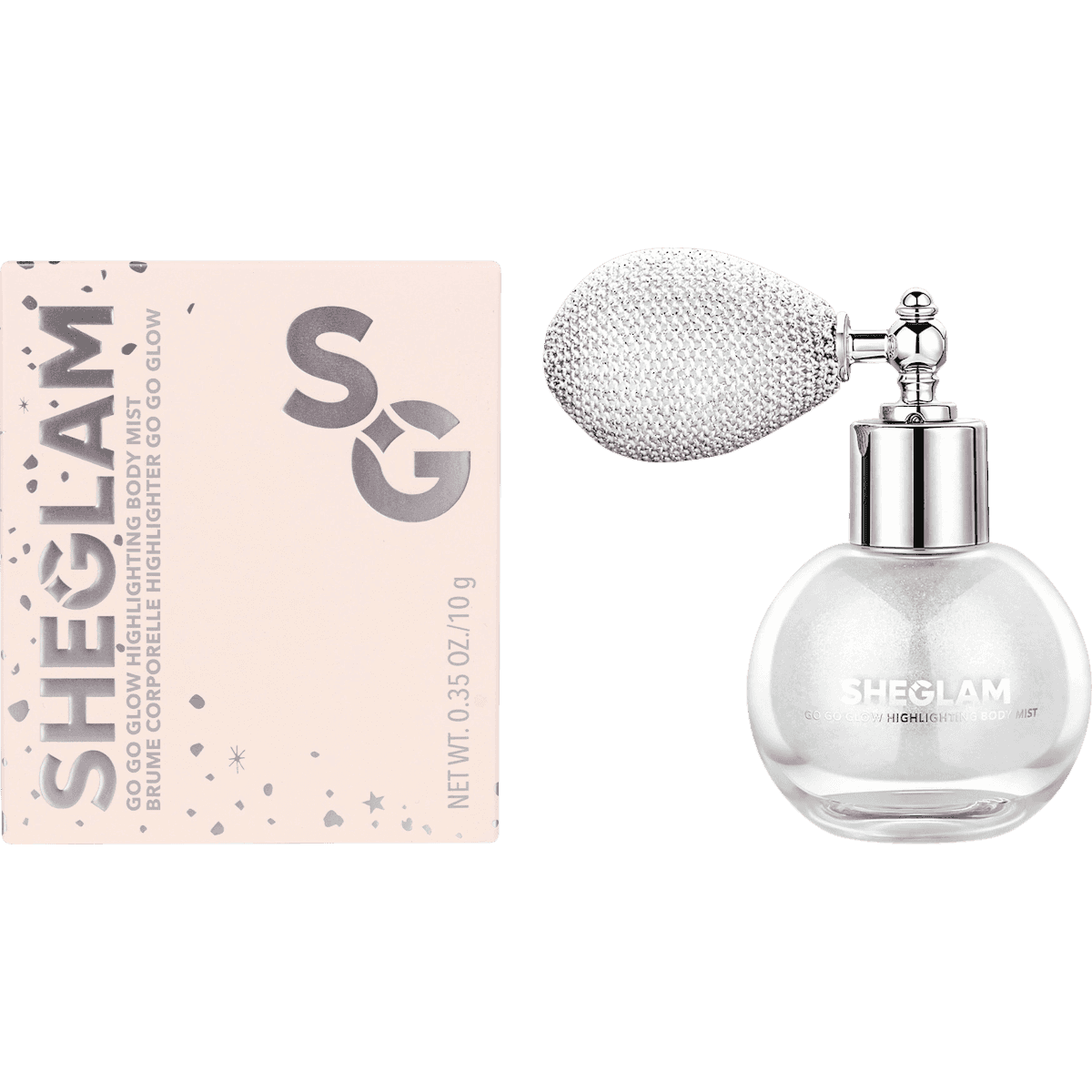 SHEGLAM Spray corporel Highlighting Frosted Opal, 10 g (SHEGLAM Bodyspray Highlighting Frosted Opal, 10 g) — produit allemand authentique au Maroc