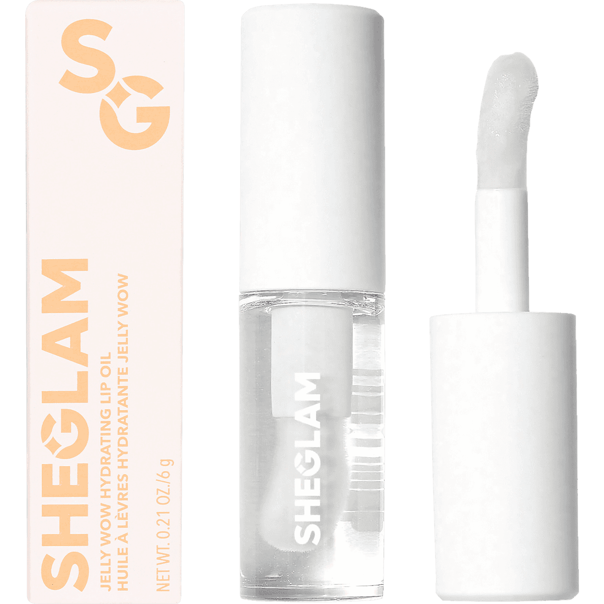 SHEGLAM Huile à lèvres Jelly Wow Loco For Coco, 6 g — produit allemand authentique au Maroc